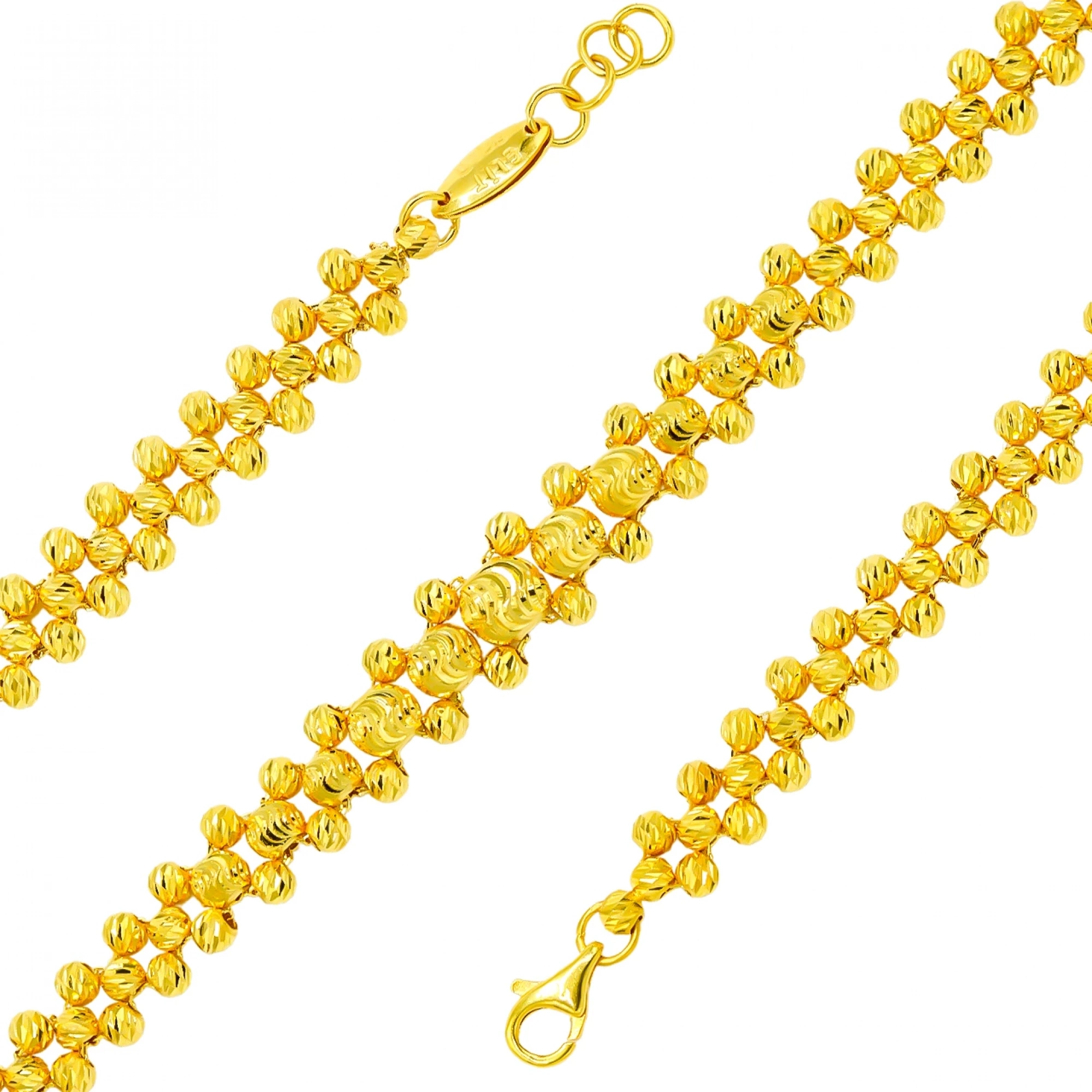 Özel Tasarım Dorika 22 Ayar Altın Bileklik