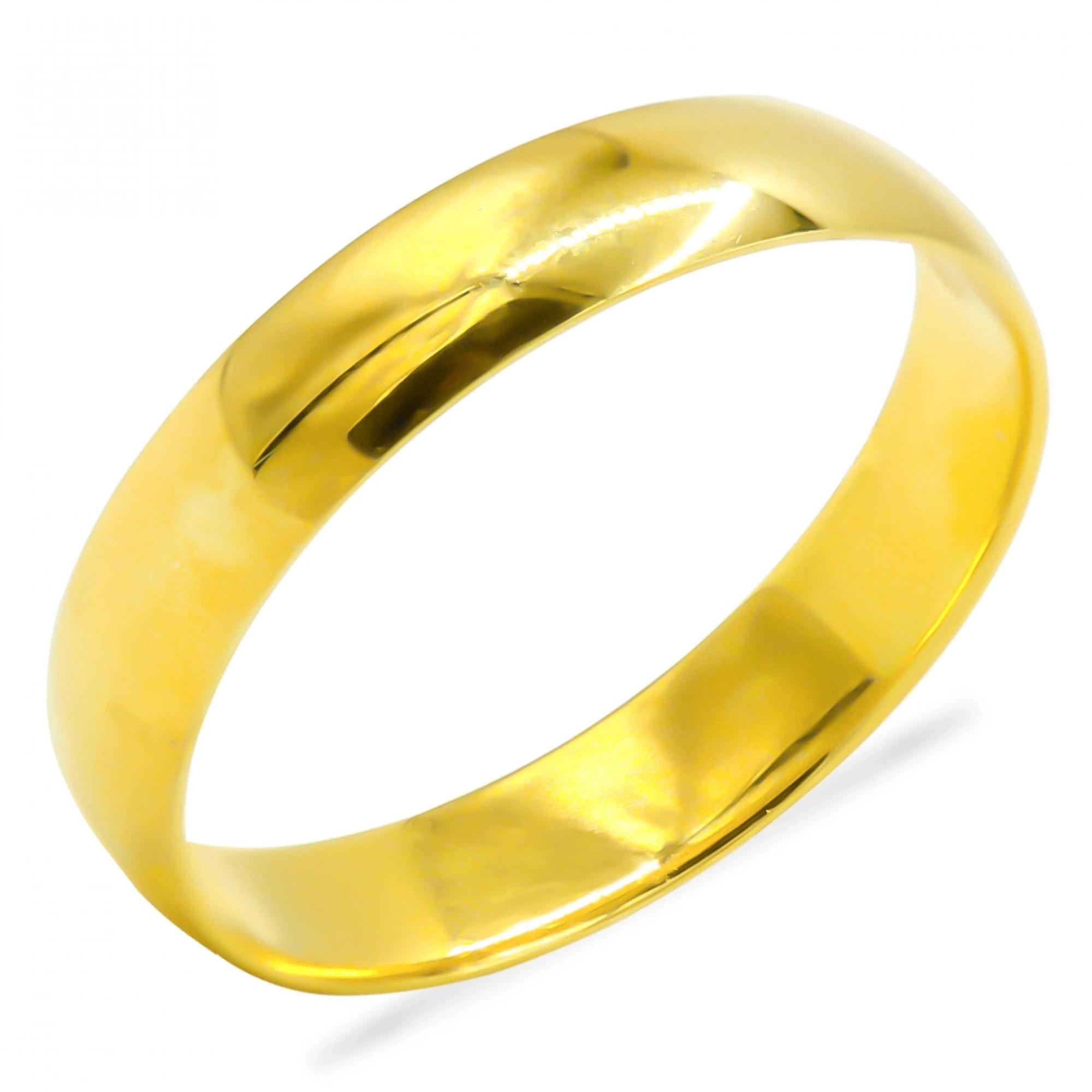 22 Ayar Klasik Alyans Yüzük