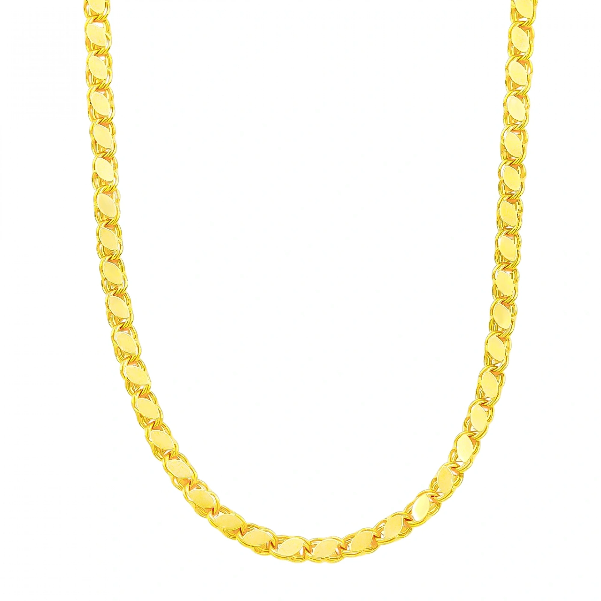 22 Ayar Pullu Zincir - 55 Cm.