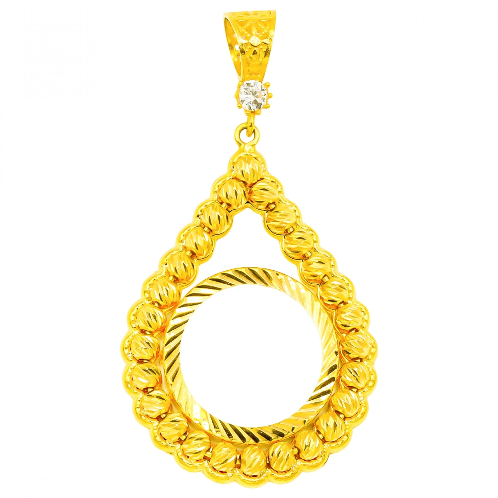 Dorika 22 Ayar Çeyrek Altın Çerçeve