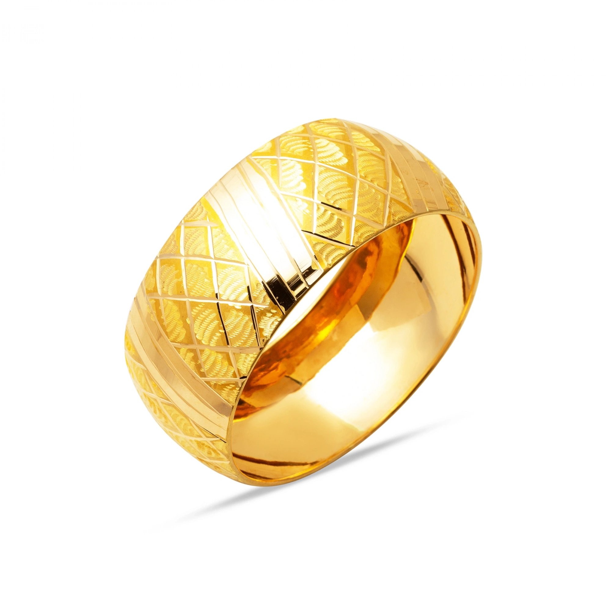 22 Ayar Altın Bilezik (3 Cm Genişlik 30 Gram)