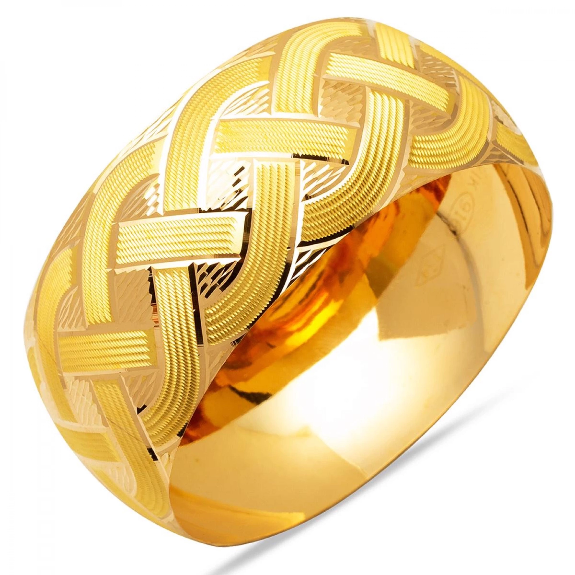 22 Ayar Altın Mega Bilezik (3 Cm Genişlik 40 Gram)