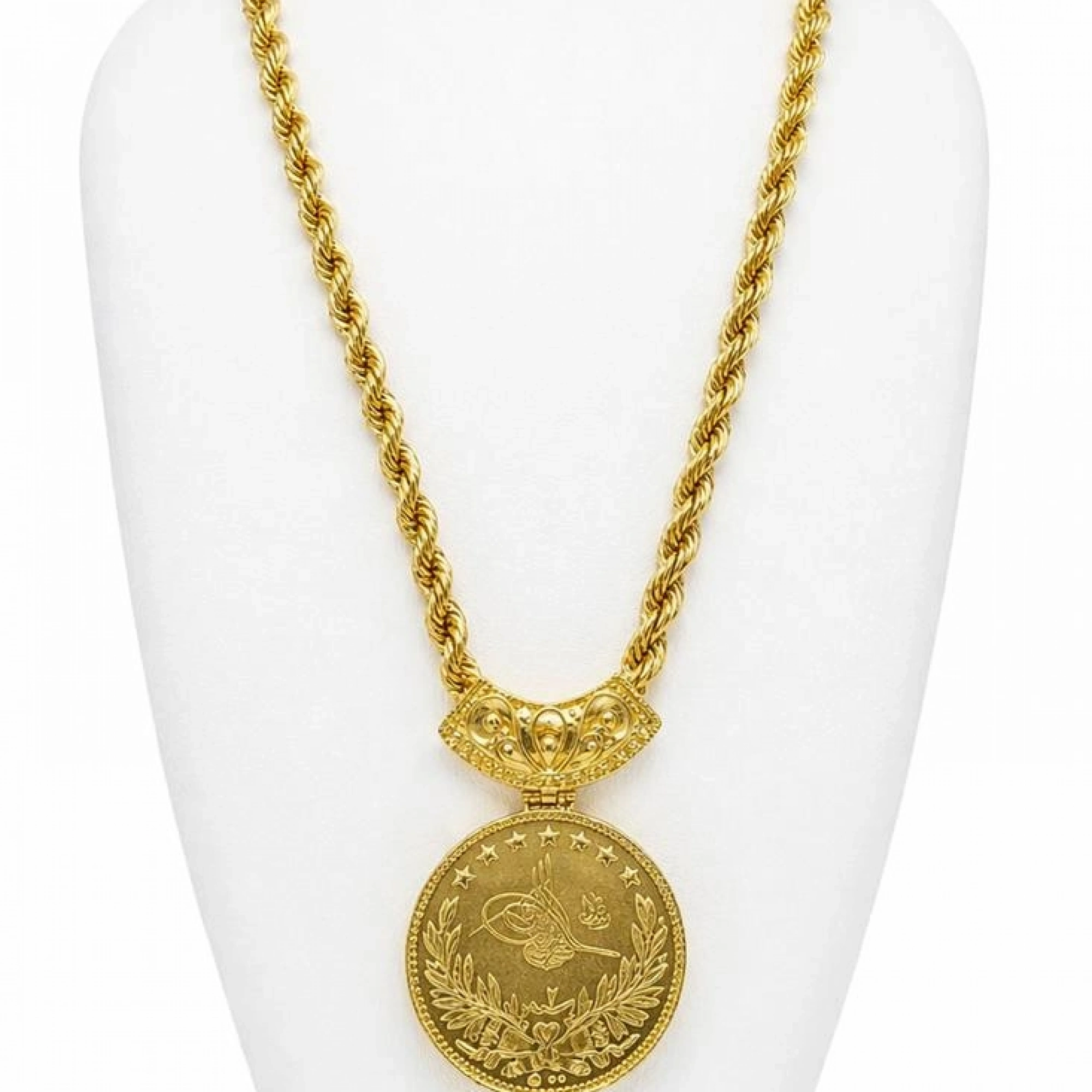 Reşat 5li 22 Ayar Altın Kolye