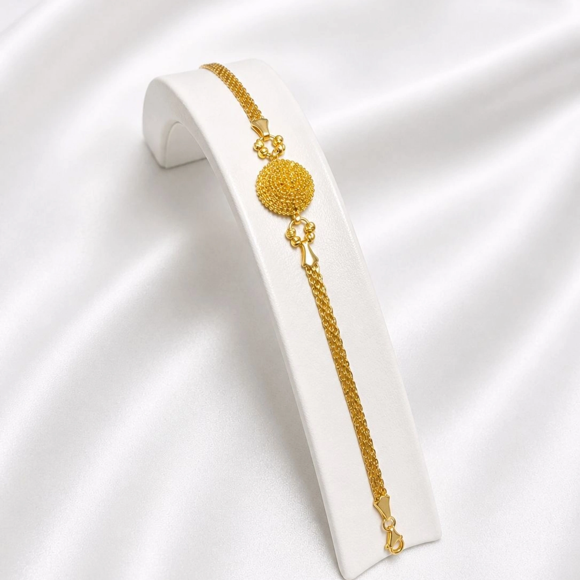 Beypazarı 22 Ayar Altın Bileklik (18 cm)