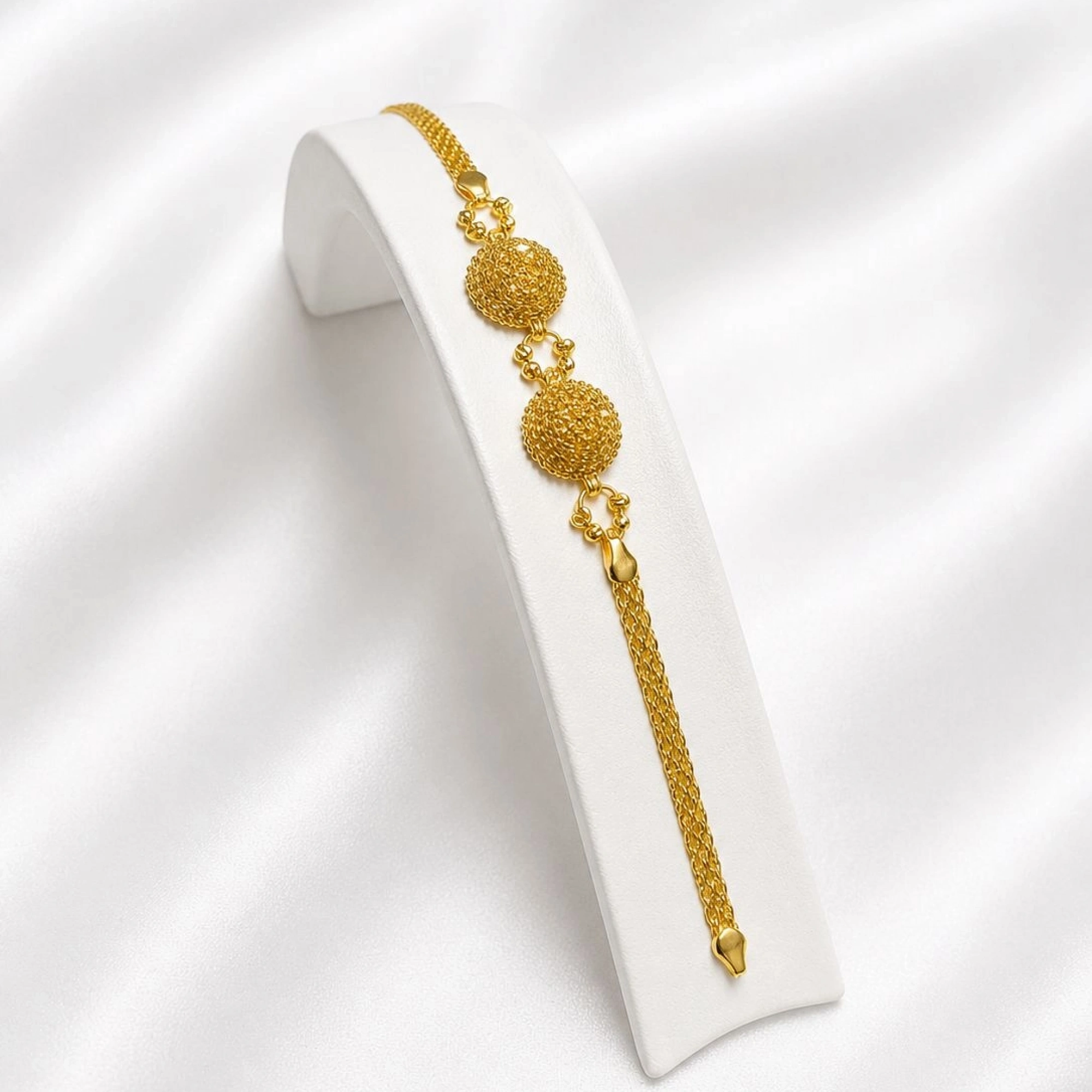 Beypazarı 22 Ayar Altın Bileklik (18 cm)