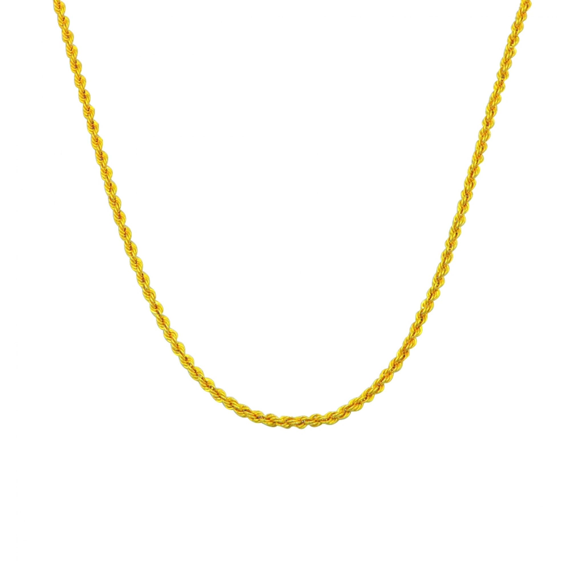 8 Ayar Burgu Zincir - 65 Cm.