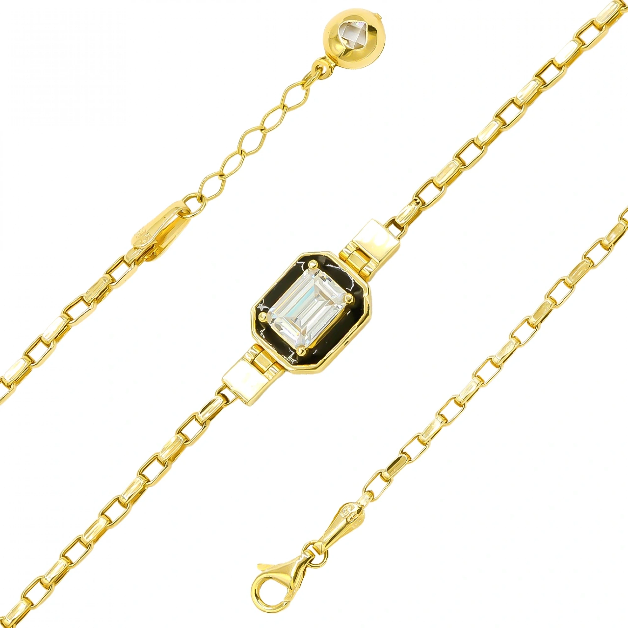 Baget 14 Ayar Altın Bileklik