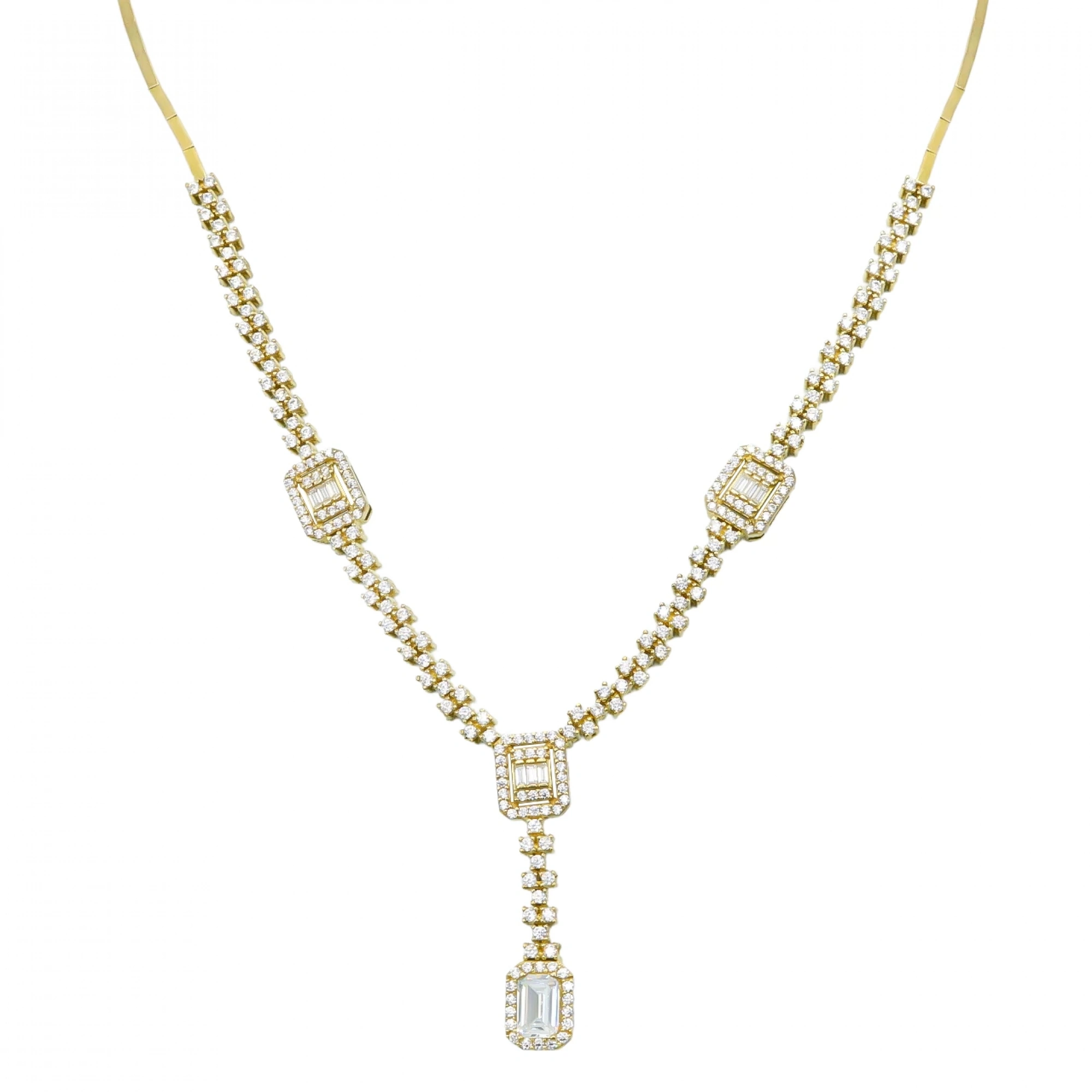 Baget 8 Ayar Altın Gerdanlık