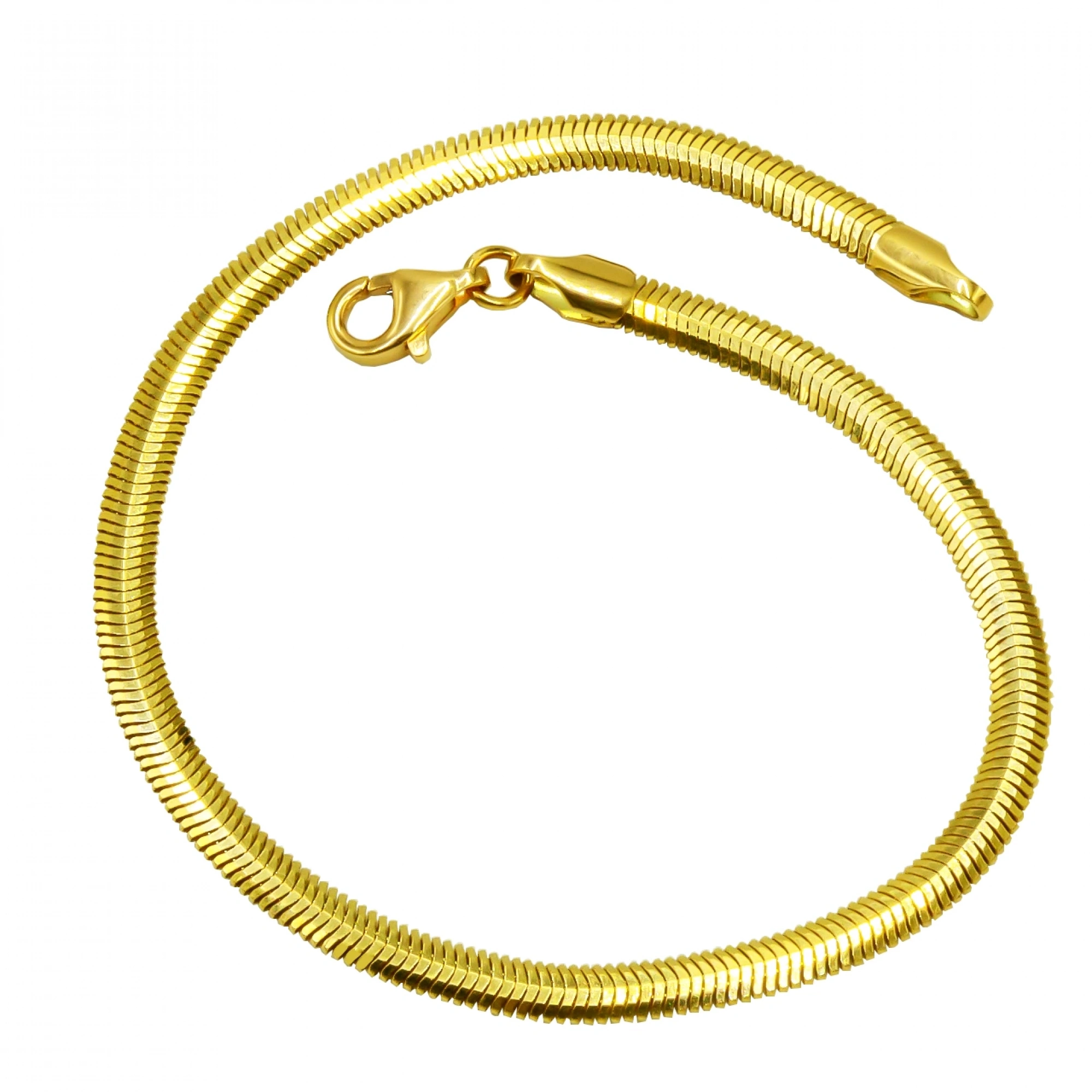 Balık Sırtı 22 Ayar Altın Bileklik