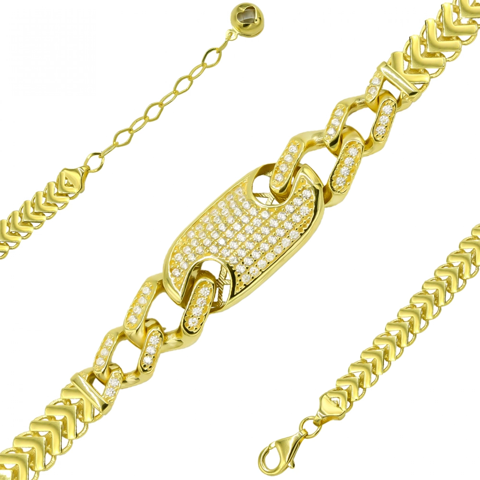 Balıksırtı Gurmet 14 Ayar Altın Bileklik