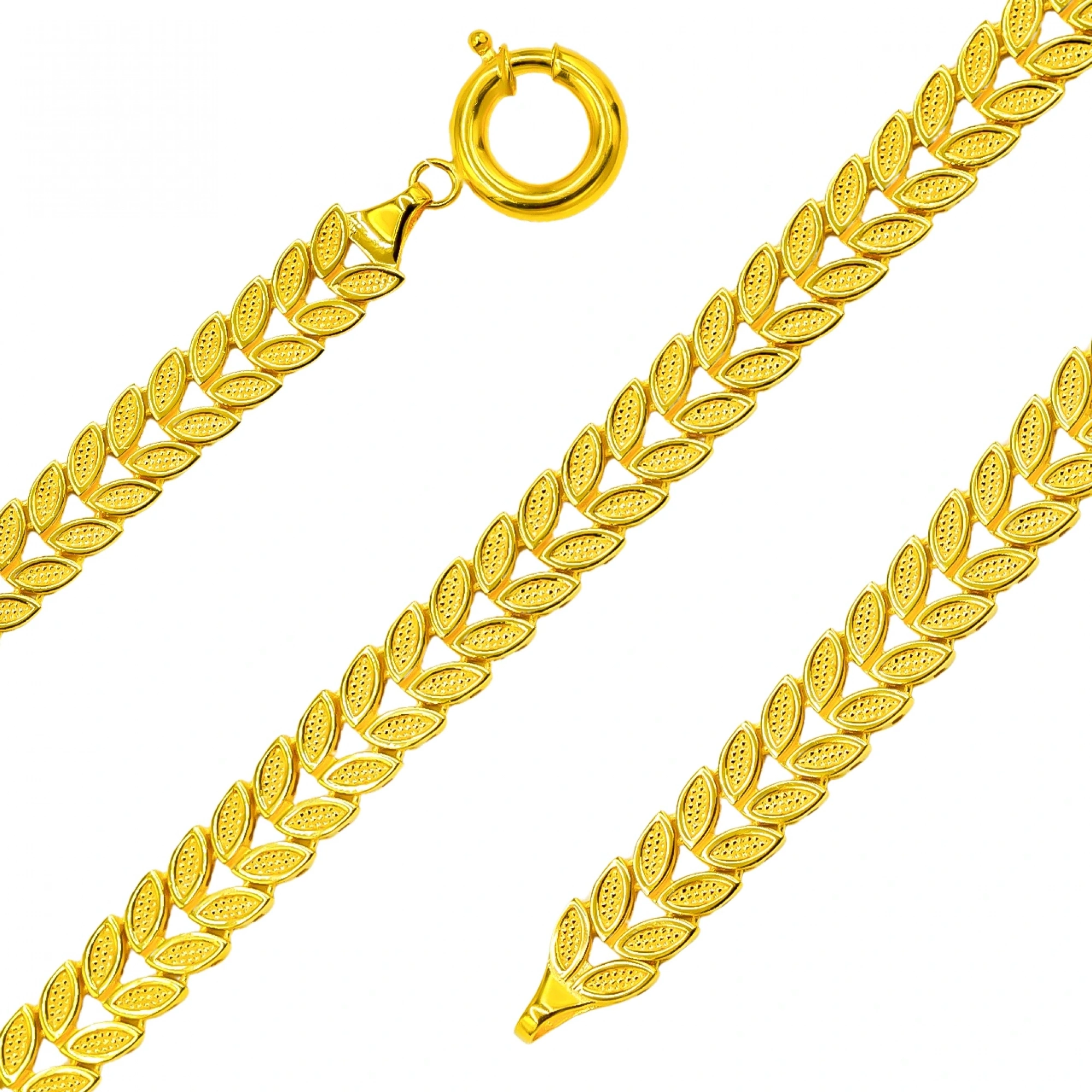 Başak 14 Ayar Altın Bileklik