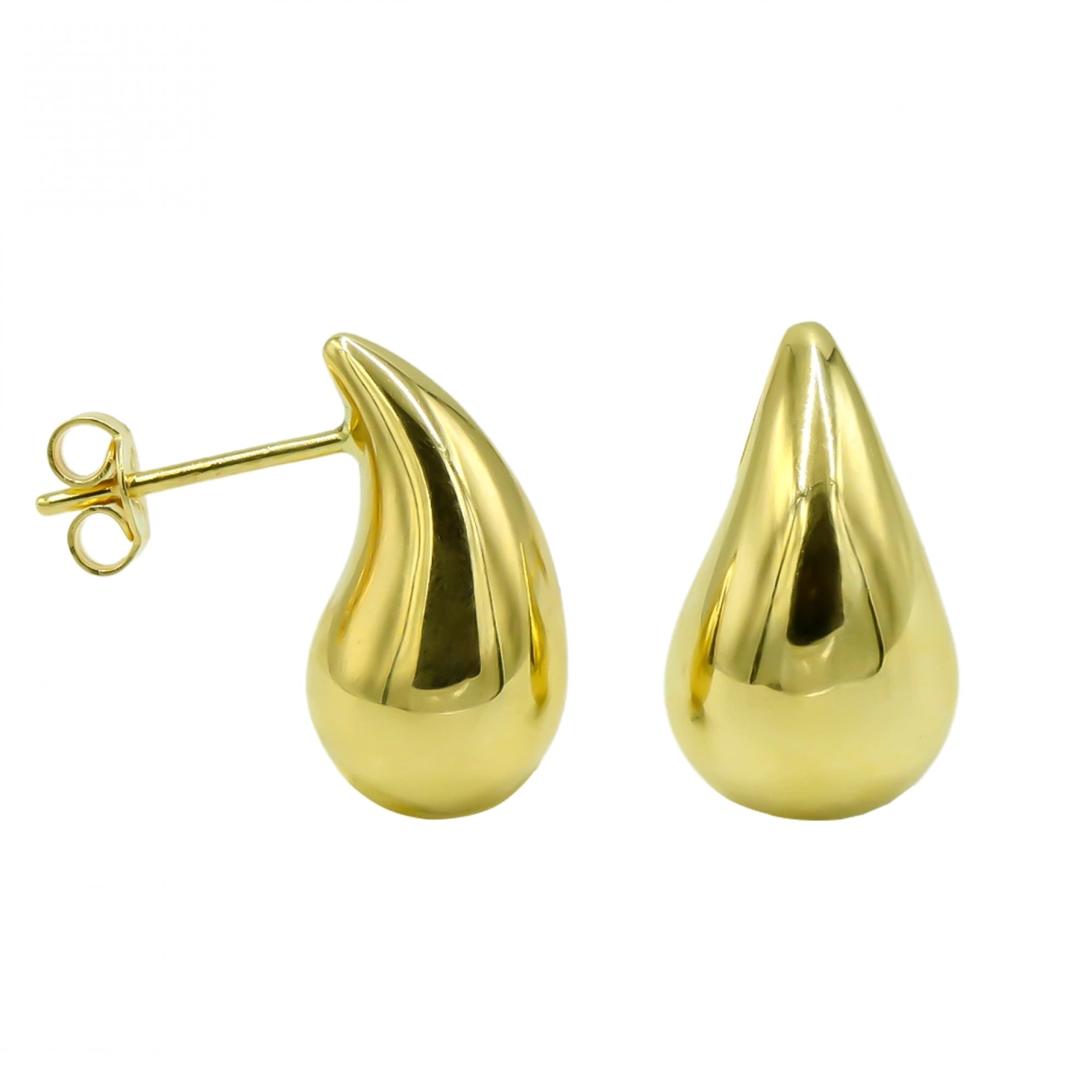 Damla 14 Ayar Altın Küpe