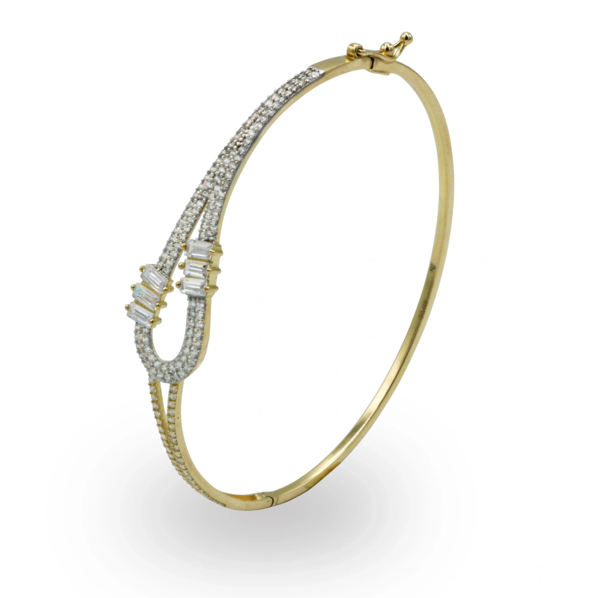 Damla Model 8 Ayar Kelepçe Bilezik