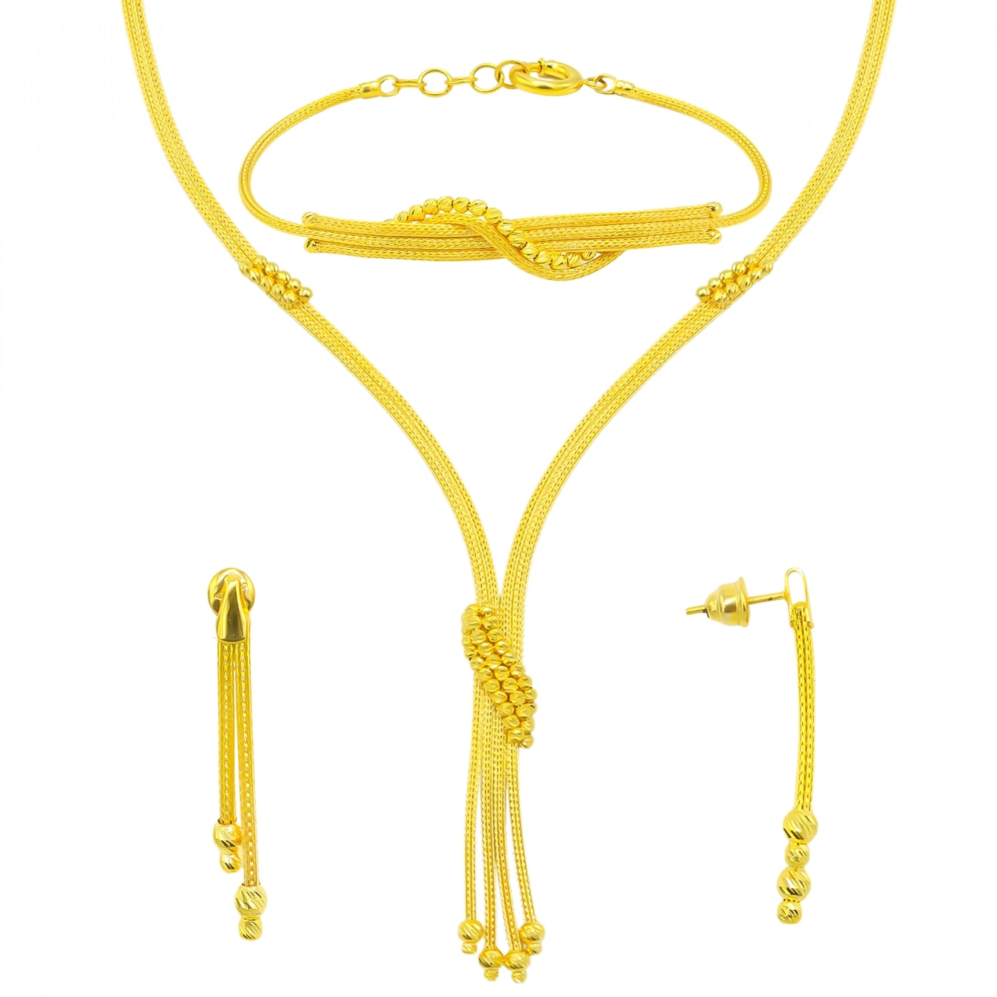 Dorika Örgü Model 14 Ayar Altın Set
