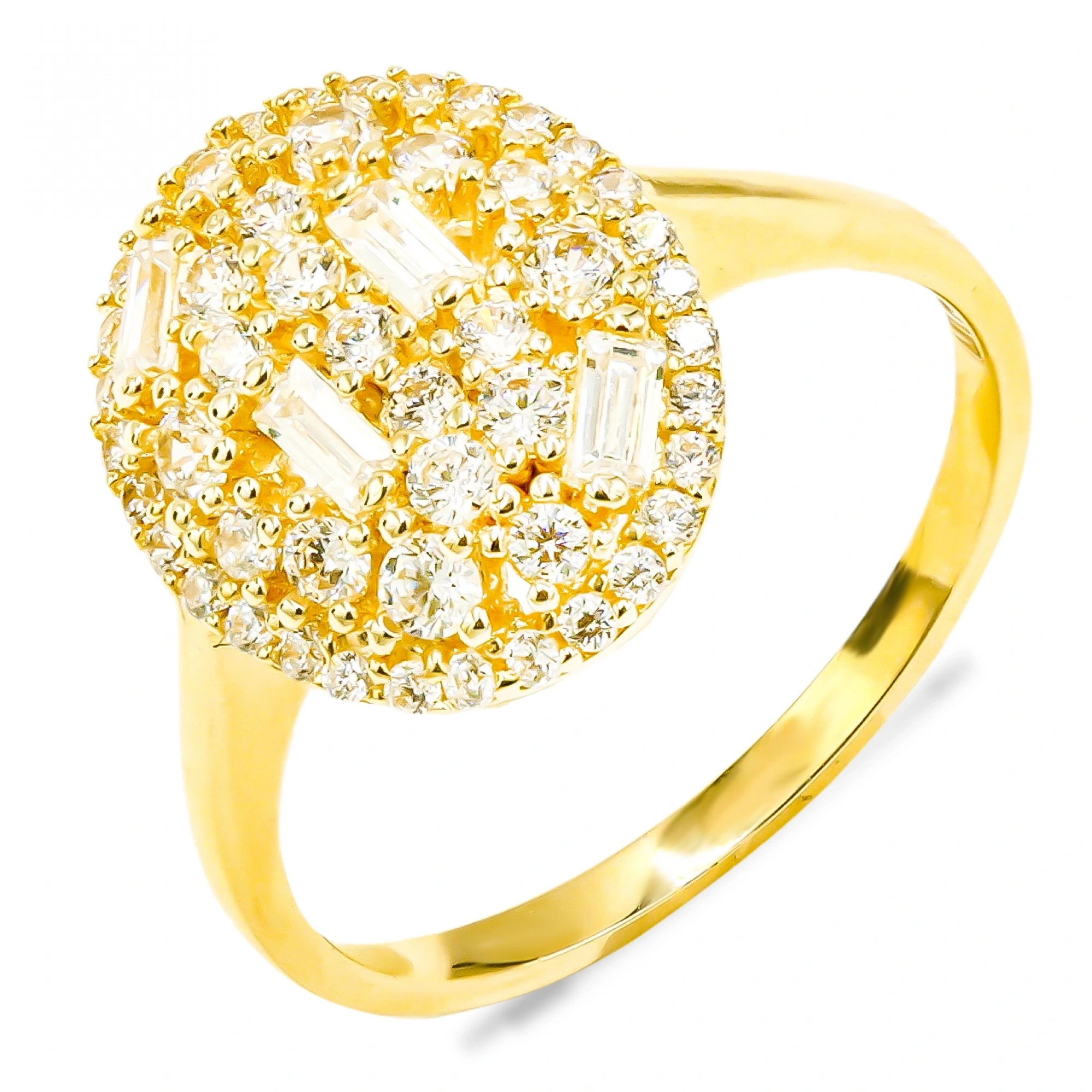 Baget 14 Ayar Altın Yüzük