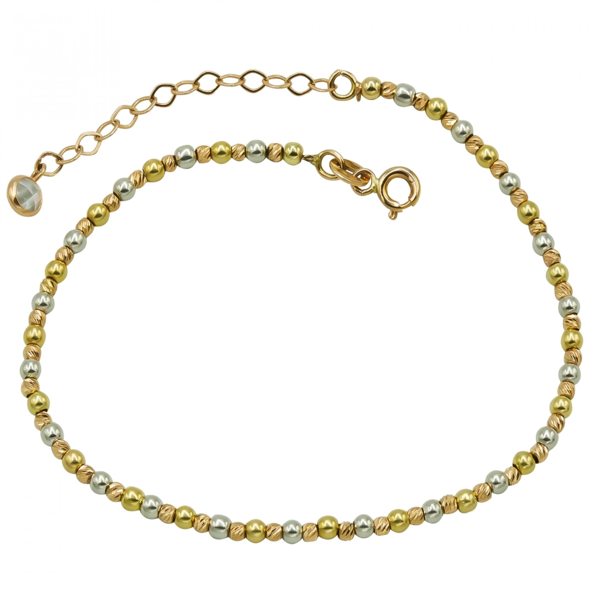 Dorika Sıralı 14 Ayar Altın Bileklik