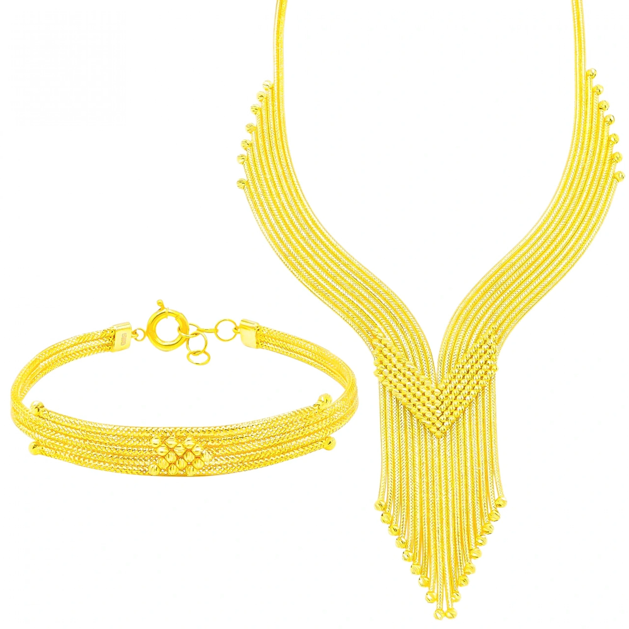 Kalze 14 Ayar Altın Set