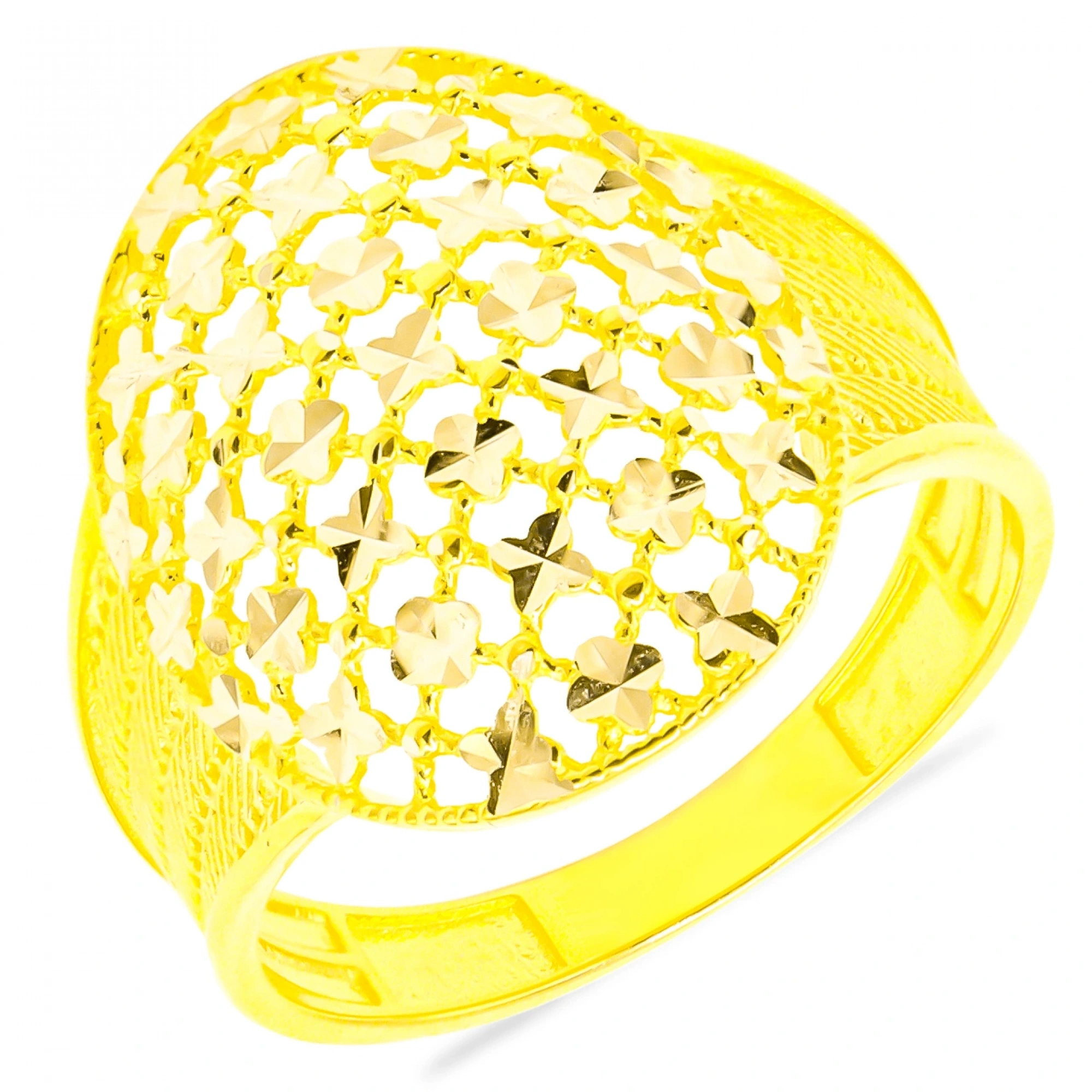 Taşsız Fantezi Model 14 Ayar Altın Yüzük