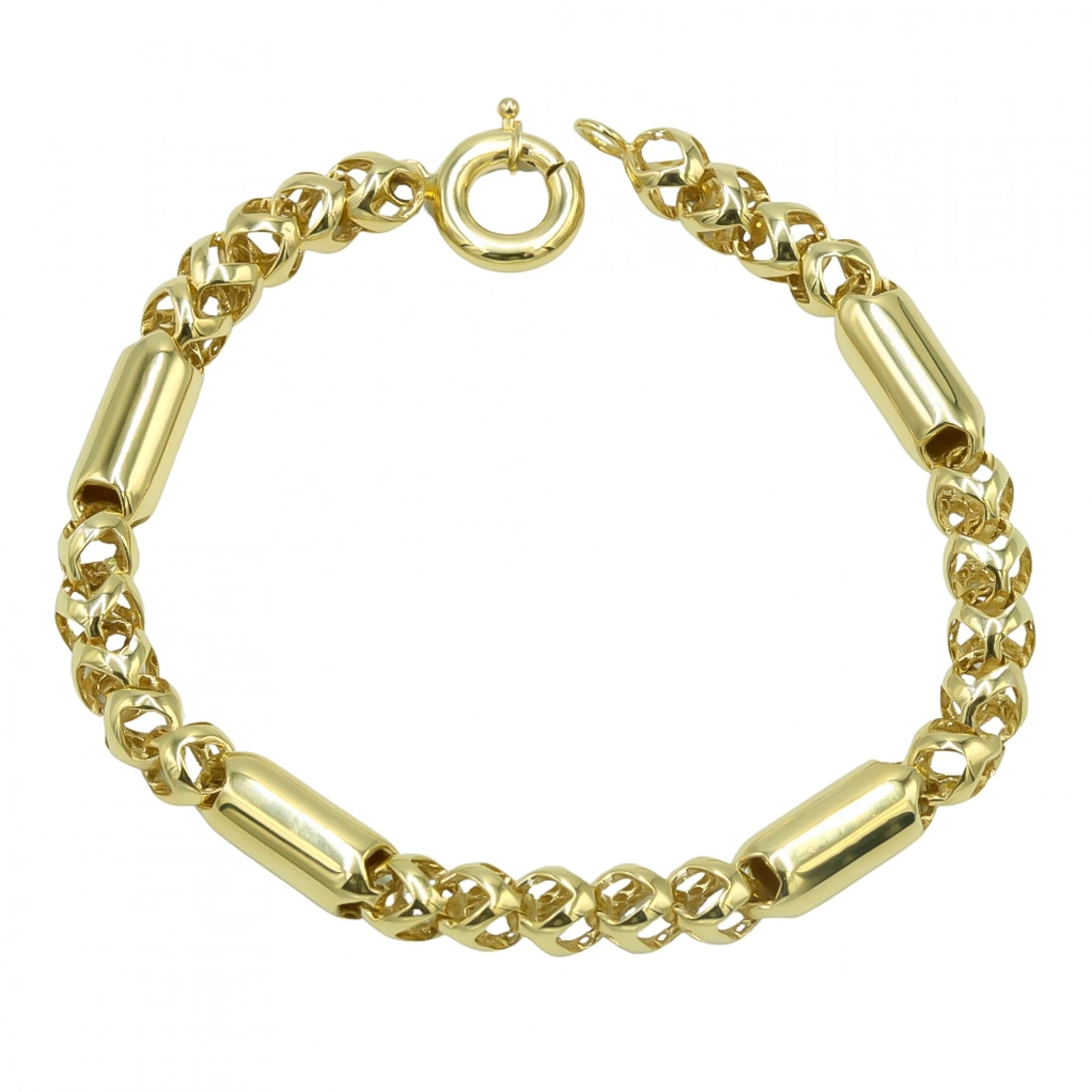 Figaro 14 Ayar Altın Bileklik