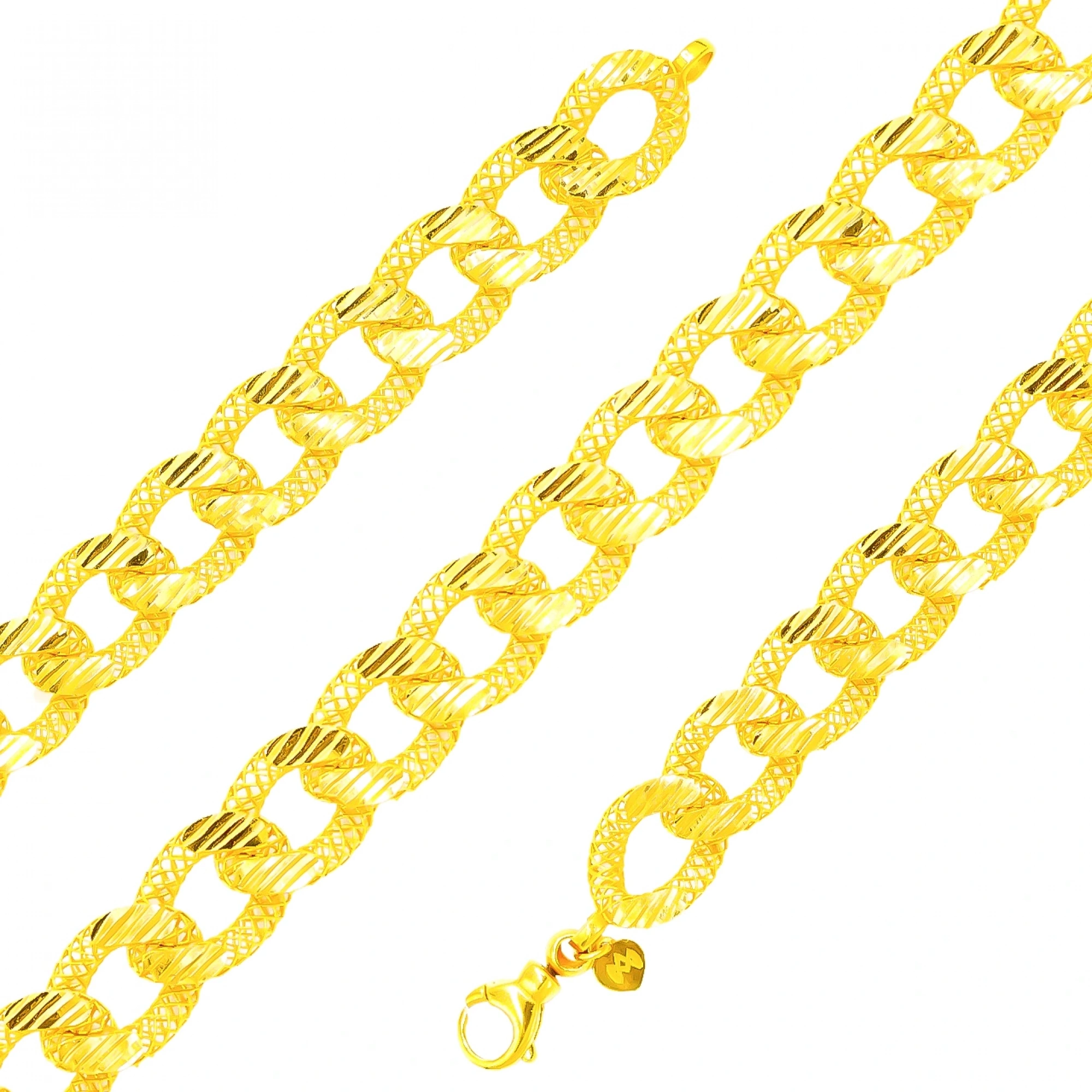 Füzyon Uzayyolu 22 Ayar Altın Bileklik