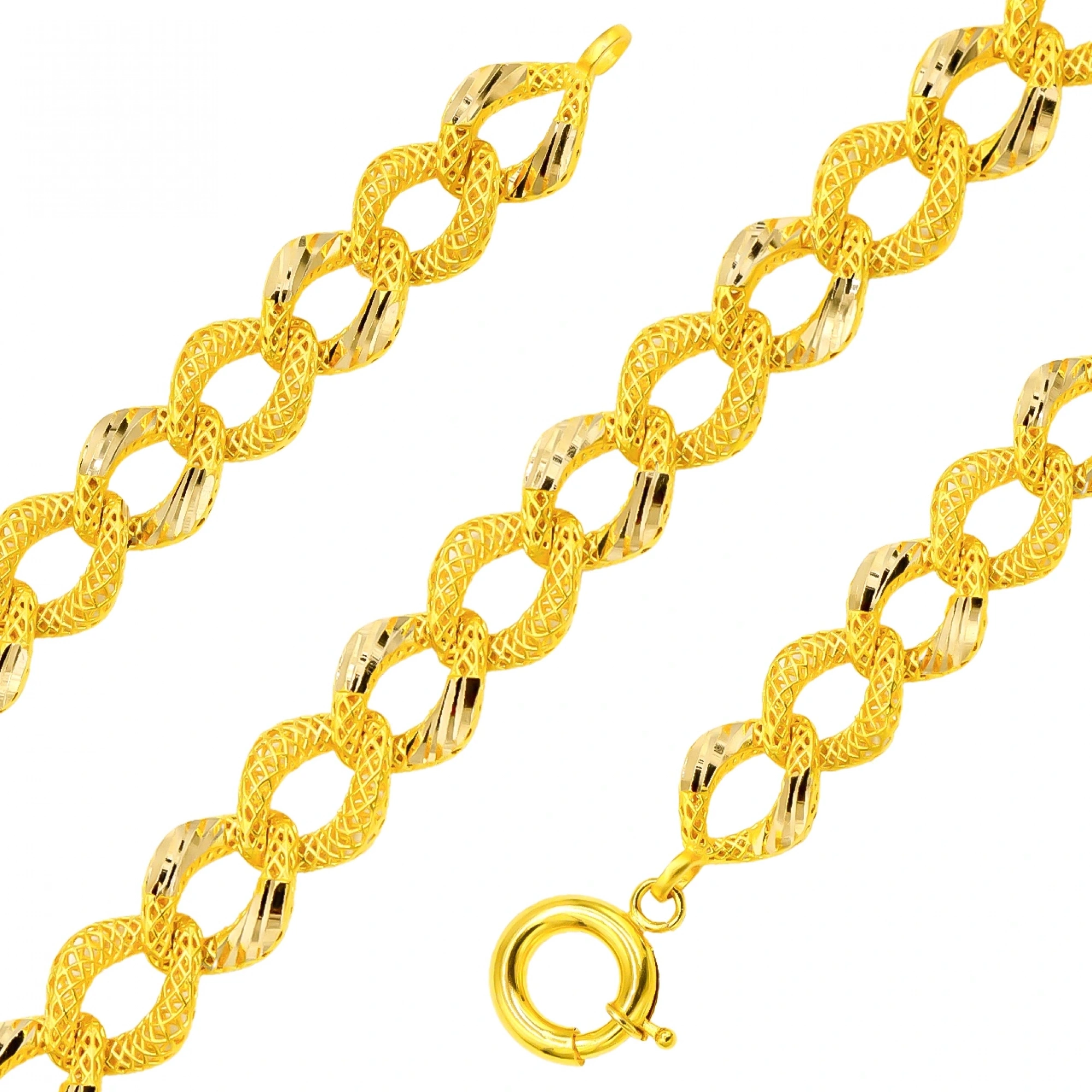 Halka 14 Ayar Altın Bileklik