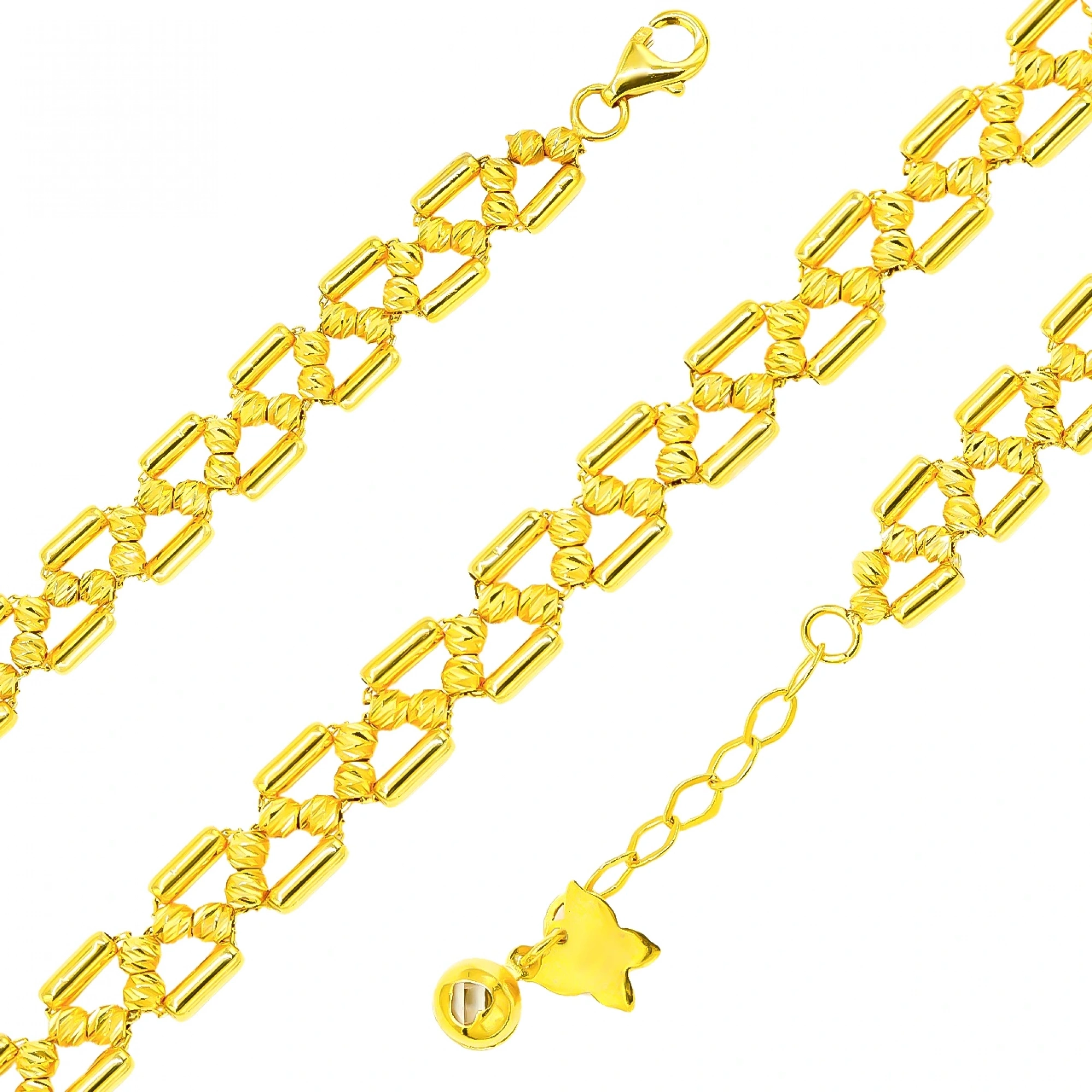 Dorika 14 Ayar Altın Bileklik