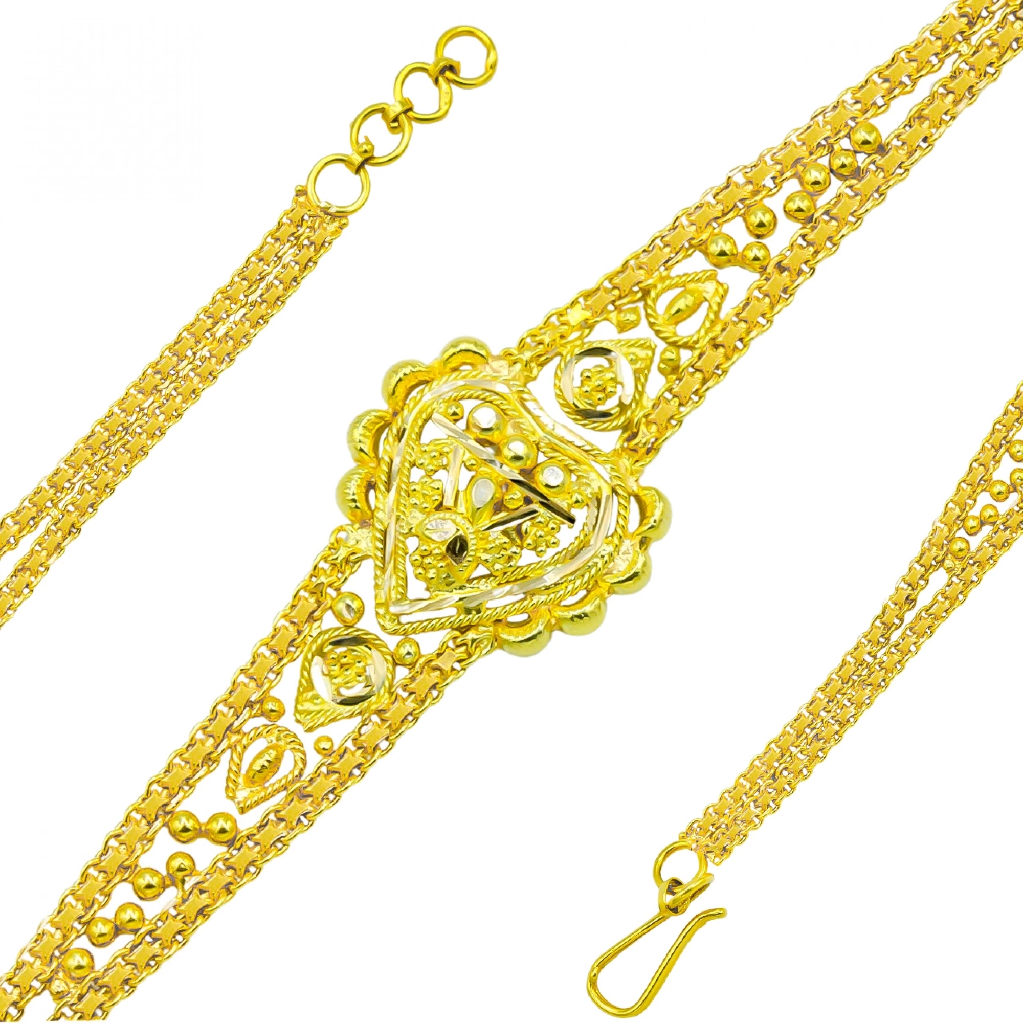 Hint 14 Ayar Altın Bileklik