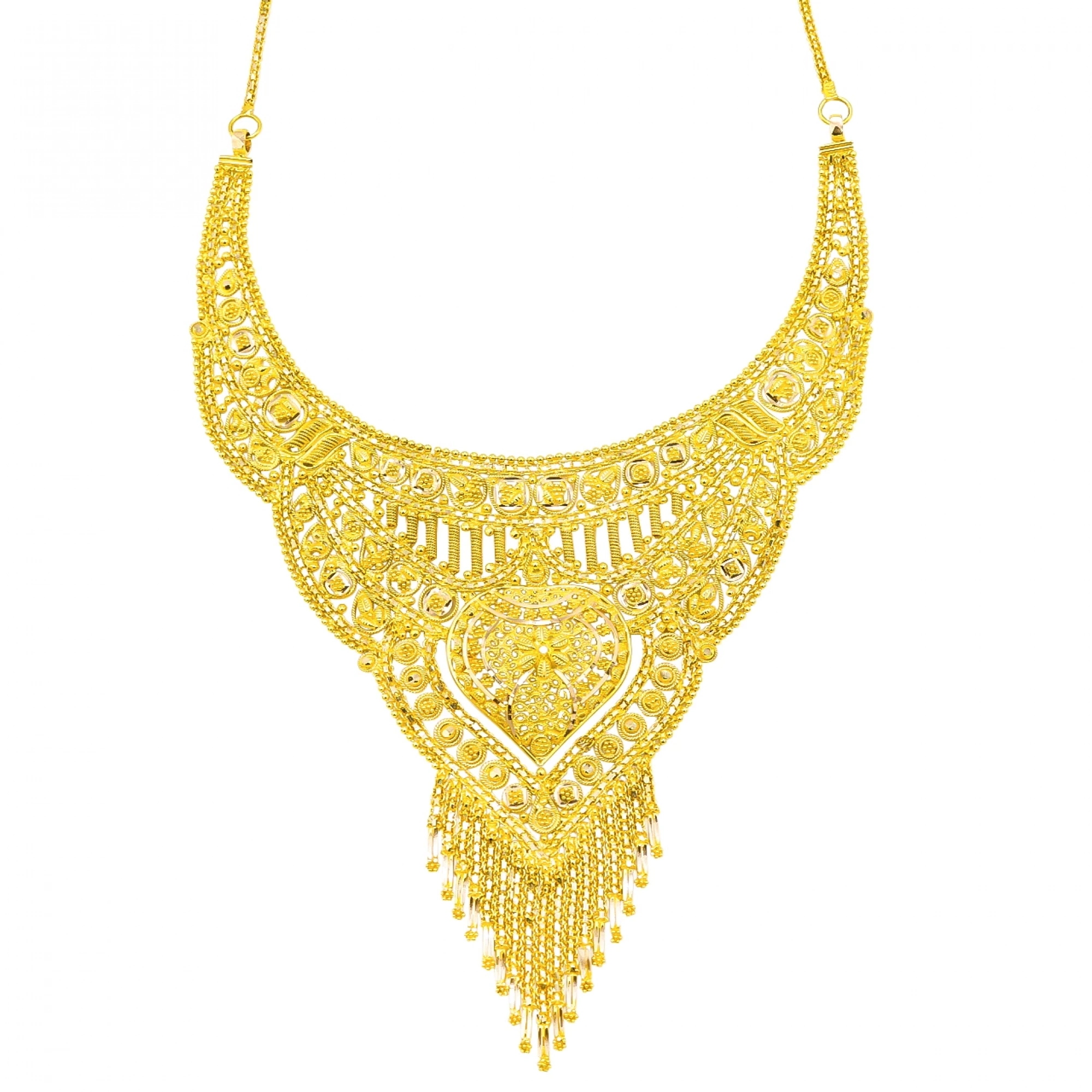 Hint İşi Akıtma 14 Ayar Gerdanlık