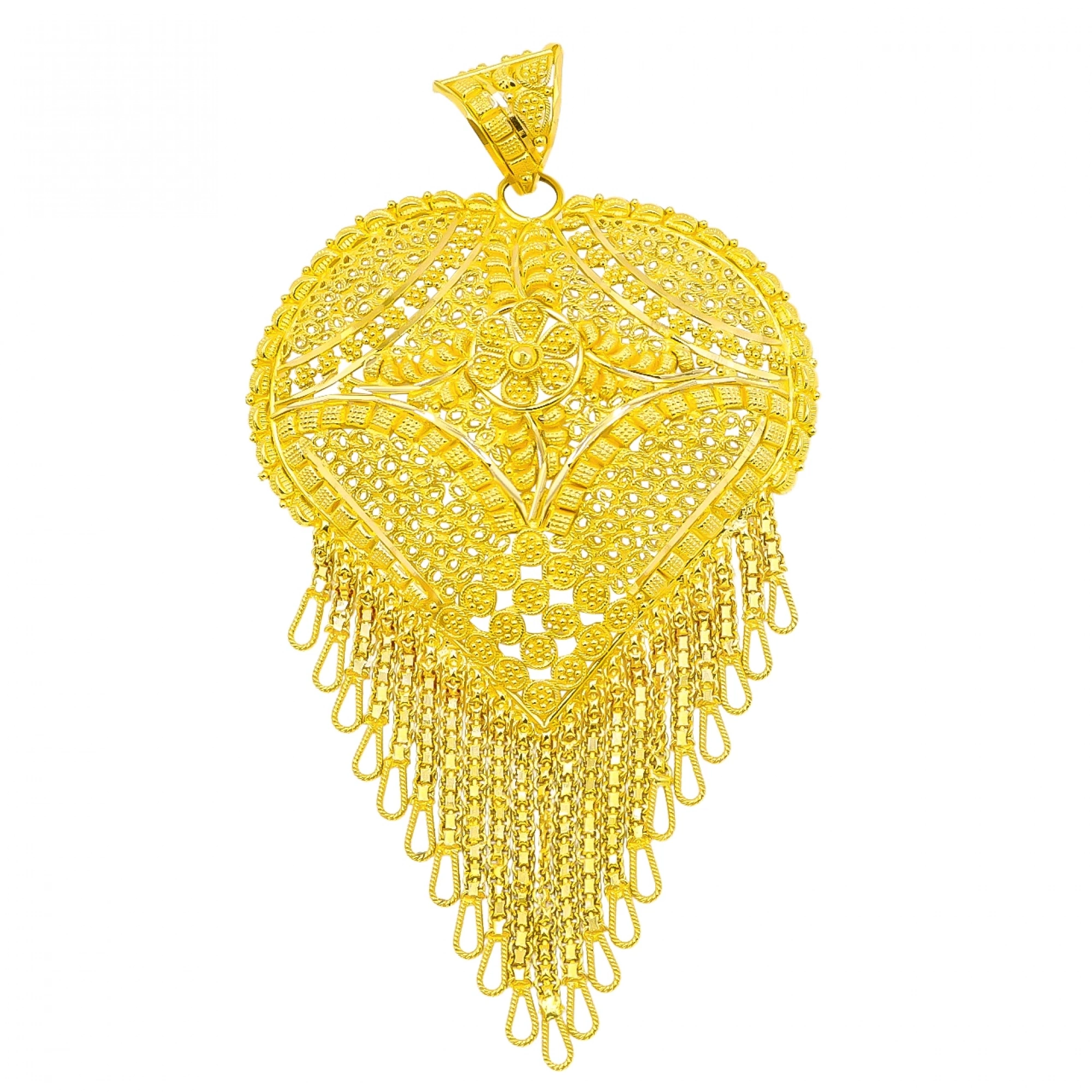 Hint İşi 22 Ayar Kolye Ucu