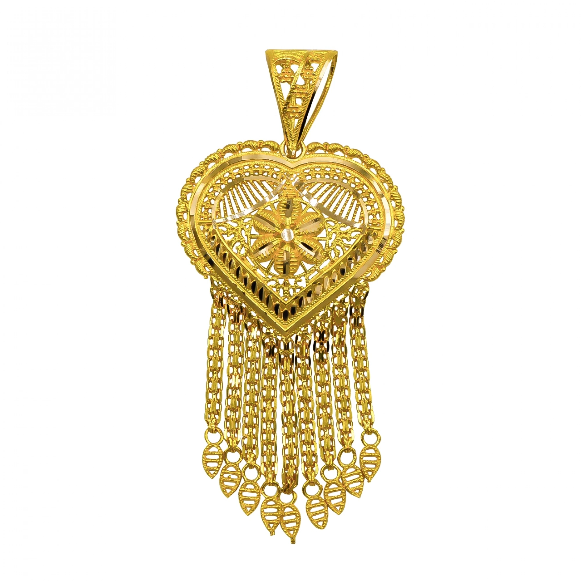 Hint Model 14 Ayar Altın Kolye Ucu