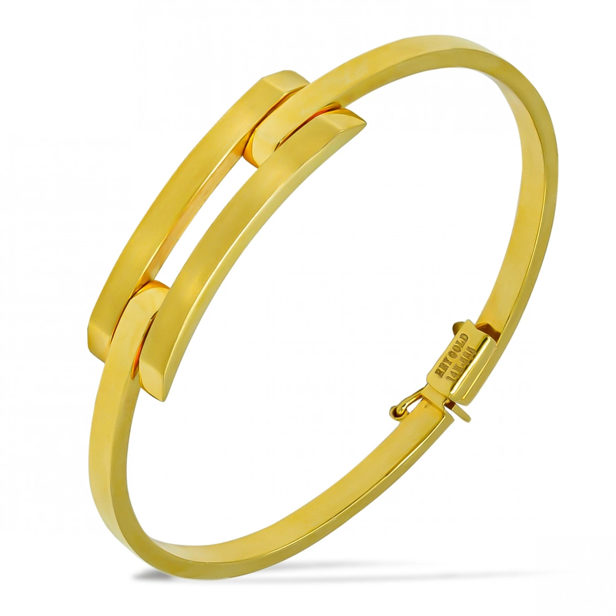 Kaburga 14 Ayar Kelepçe Bilezik