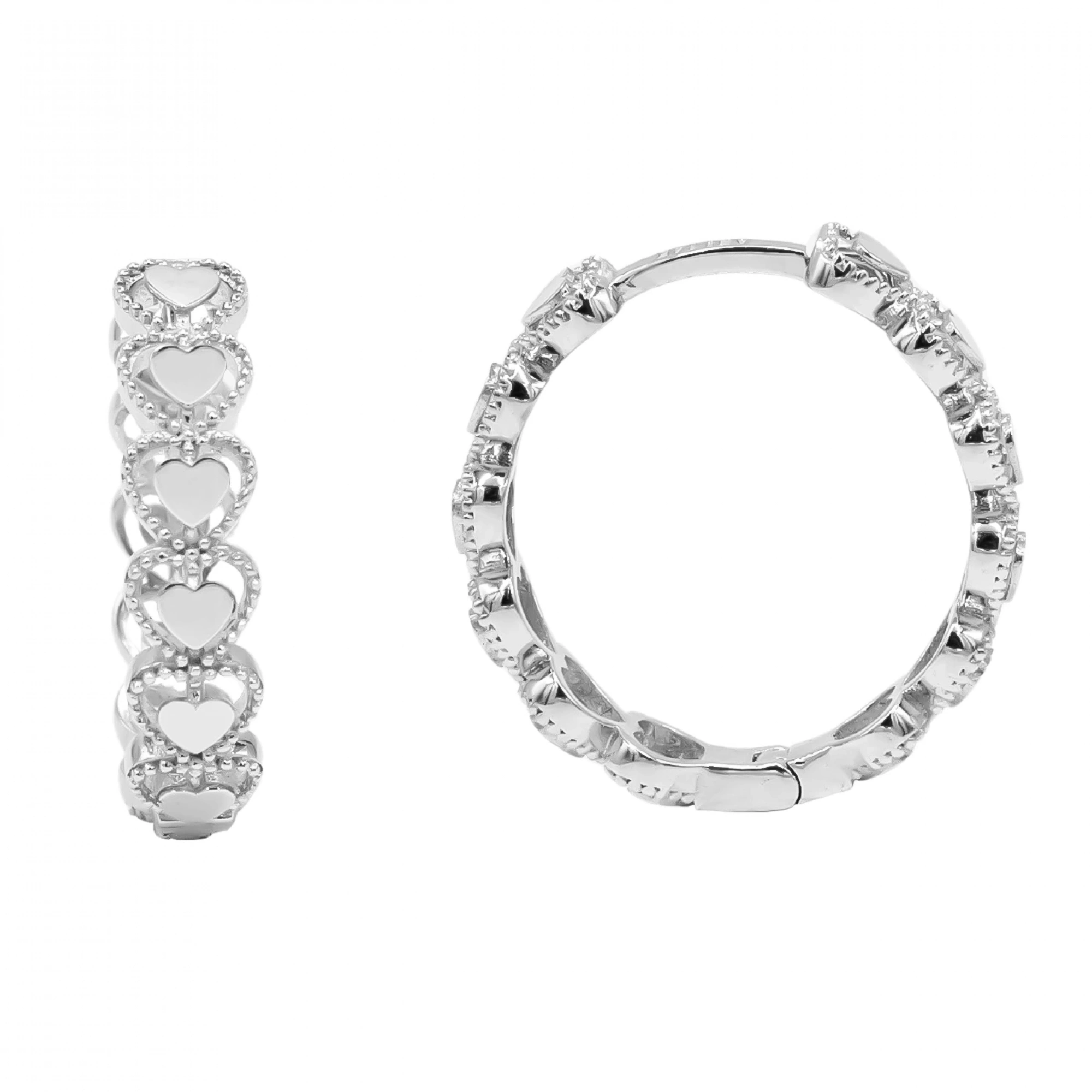 Kalpli 14 Ayar Halka Altın Küpe