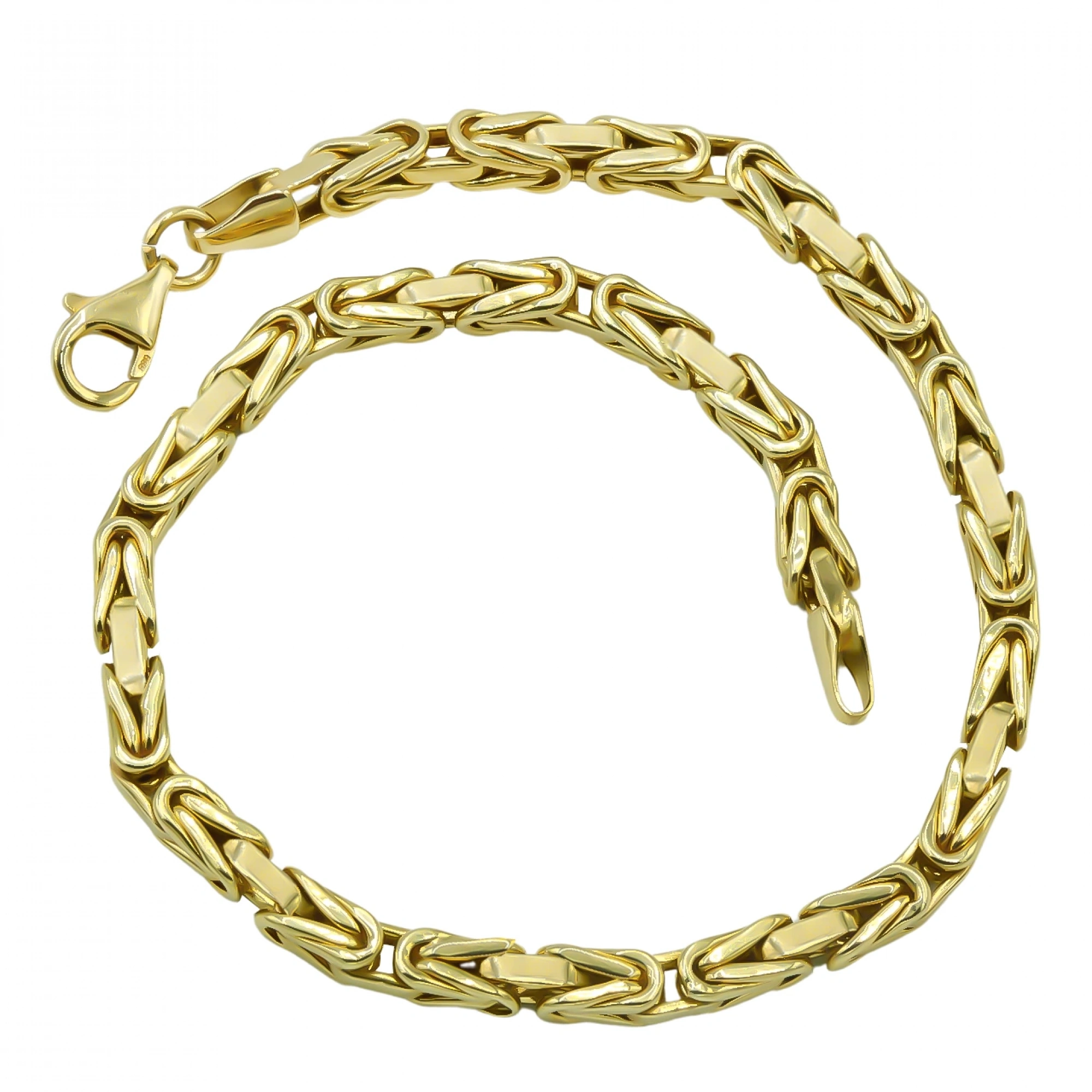 Kral Model 14 Ayar Altın Bileklik