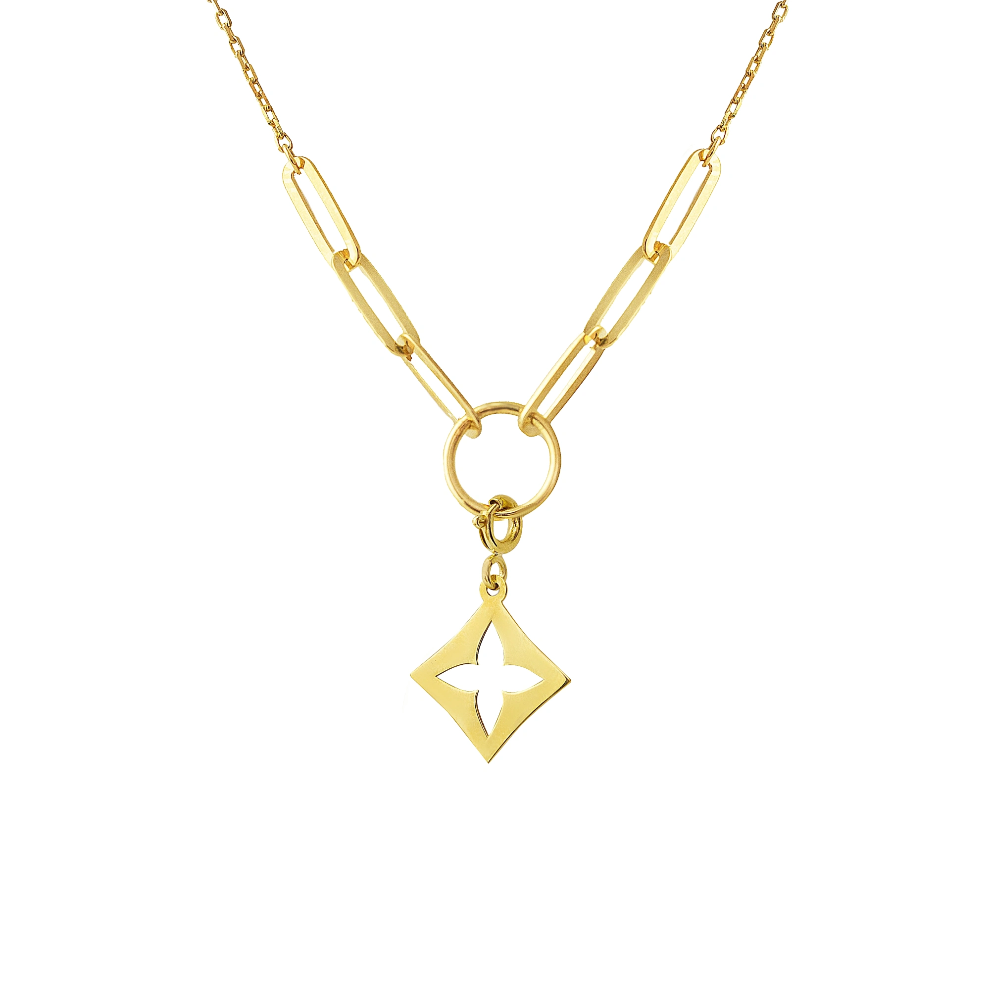 Kutup Yıldız 14 Ayar Altın Kolye