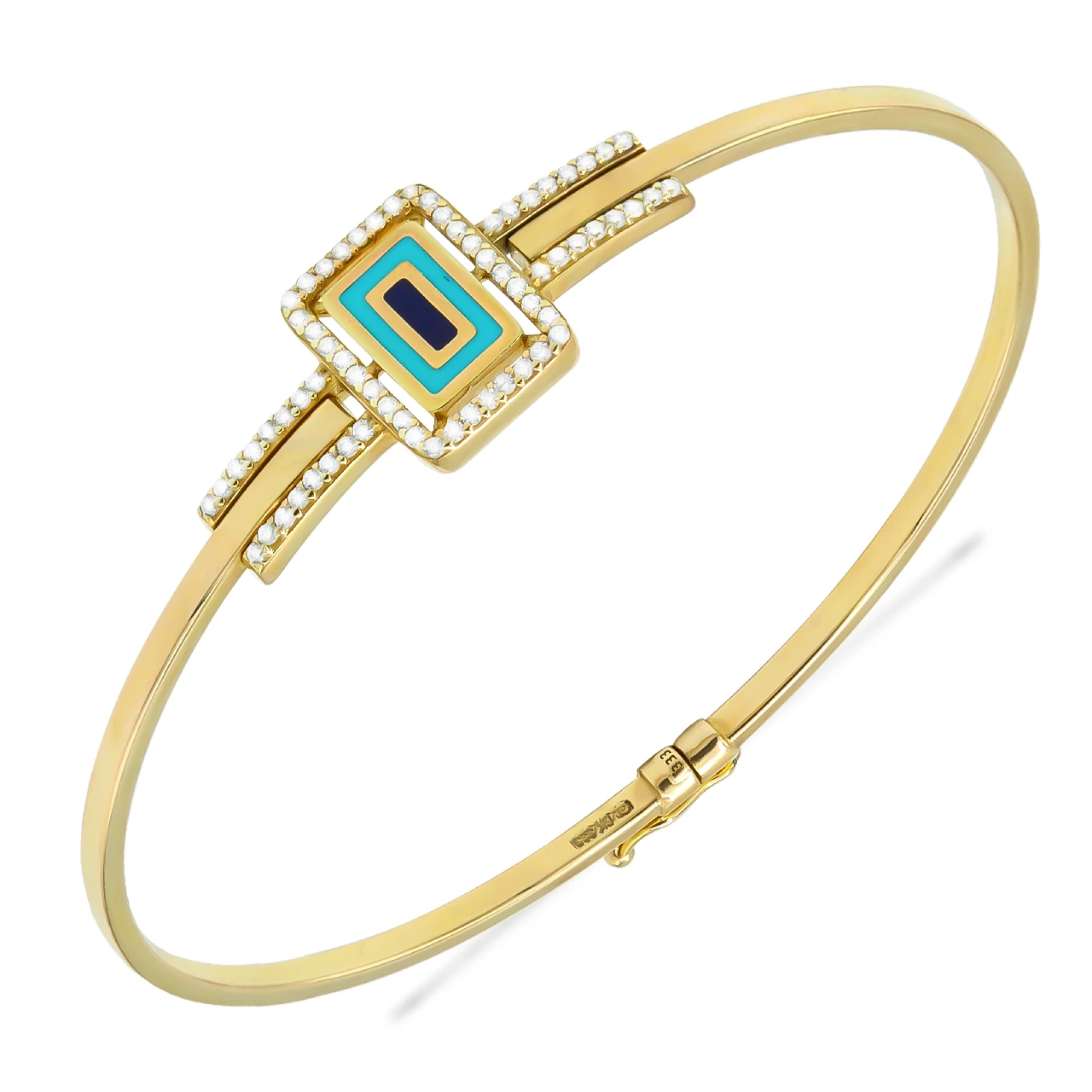 Modern Baget 8 Ayar Kelepçe Bilezik