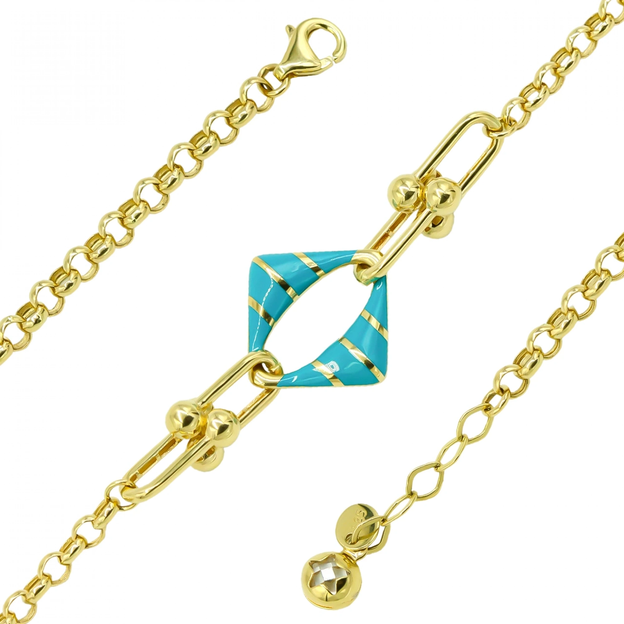 Özel Tasarım 14 Ayar Altın Bileklik