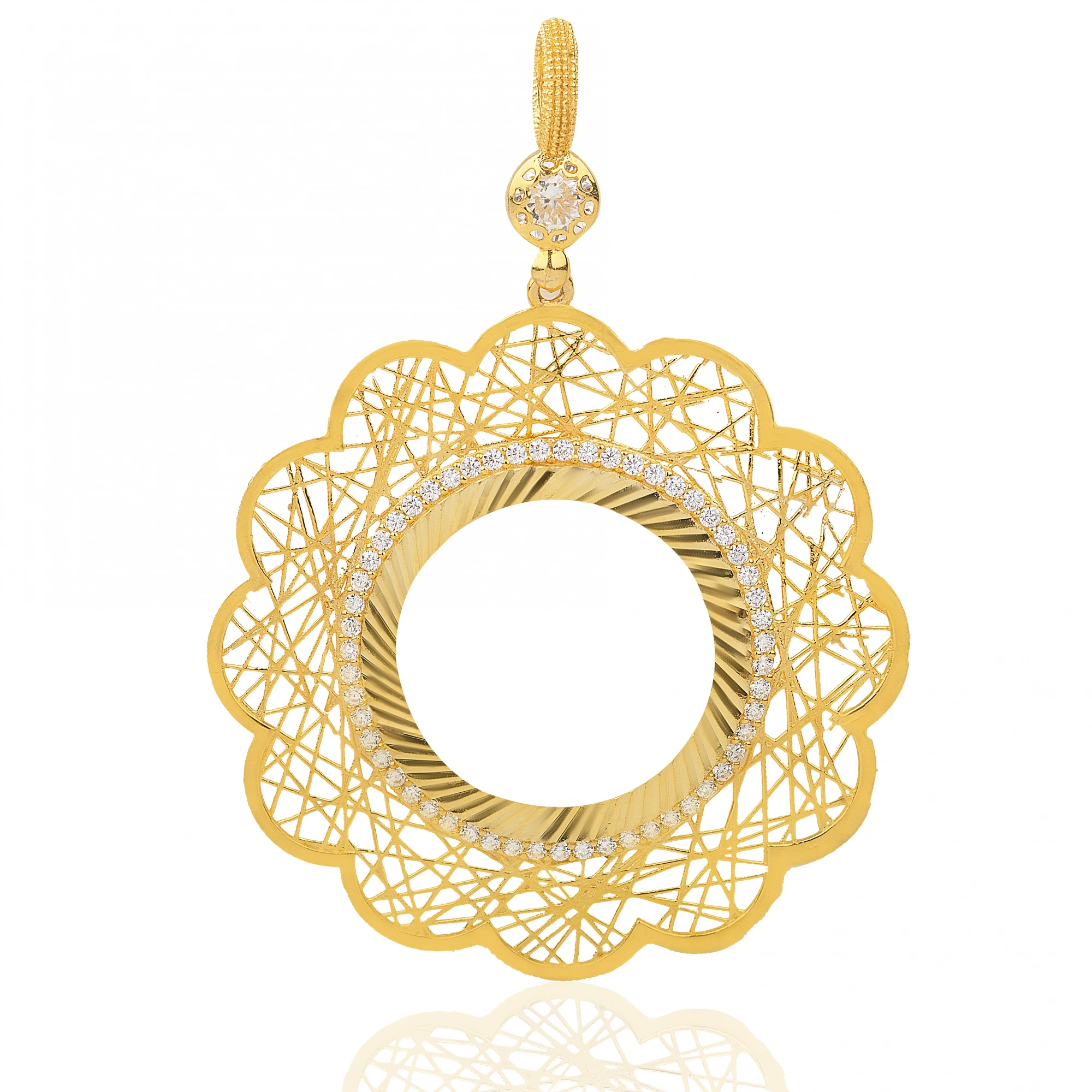 Özel Tasarım 14 Ayar Yarım Altın Çerçeve