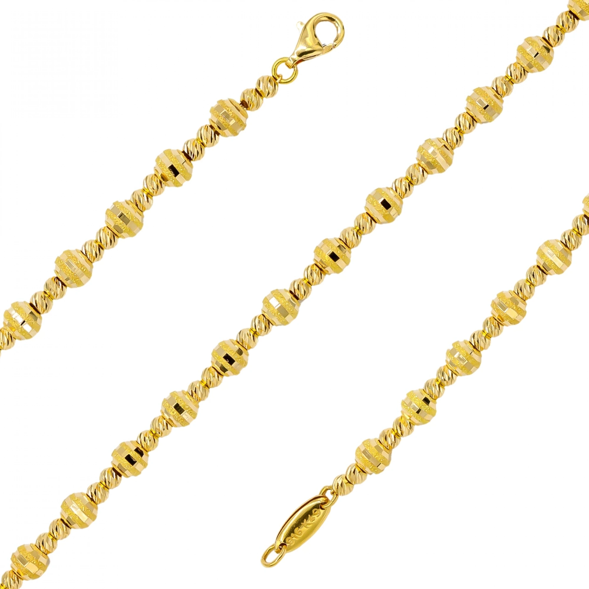 Özel Tasarım Dorika 22 Ayar Altın Bileklik