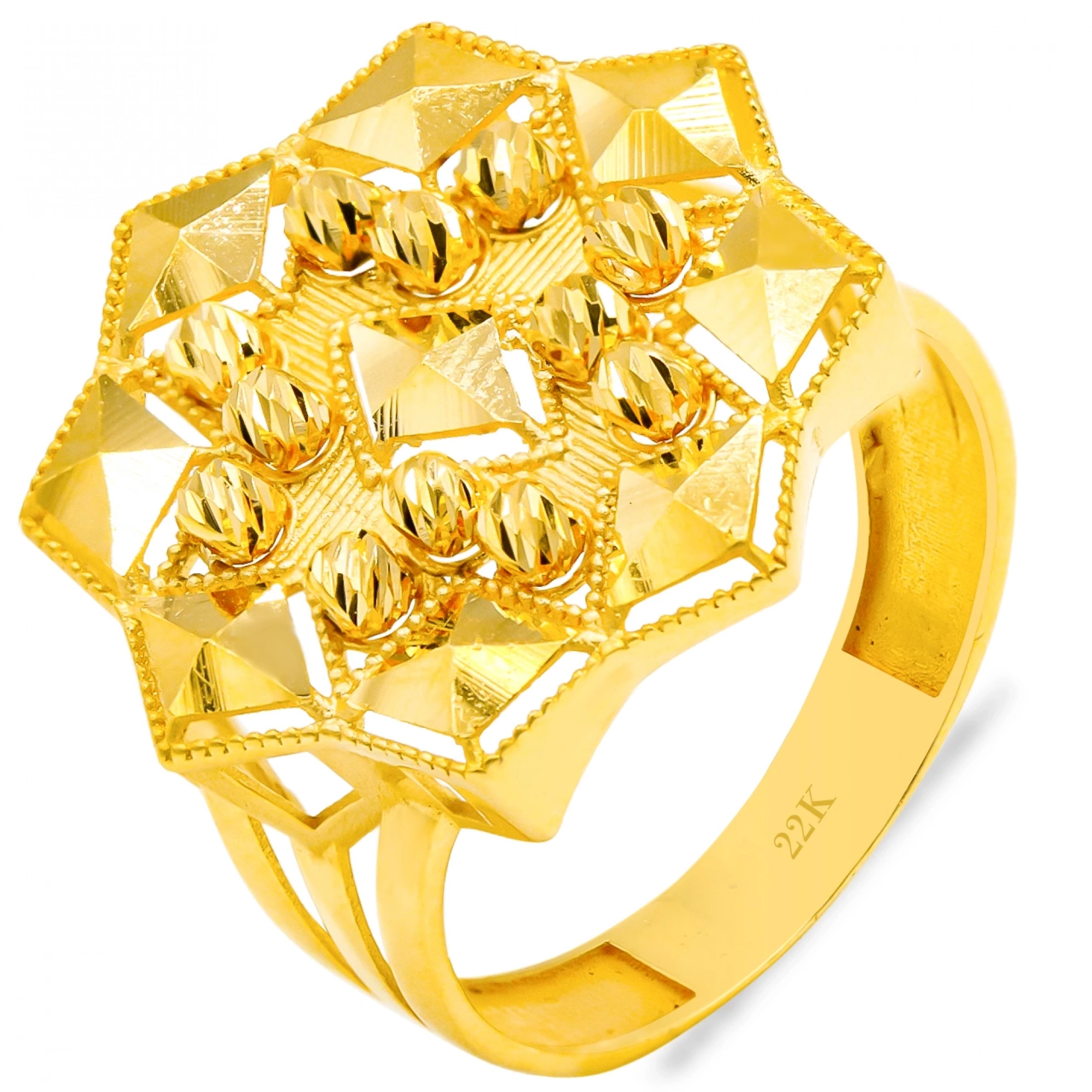 Özel Tasarım Dorika 22 Ayar Altın Yüzük