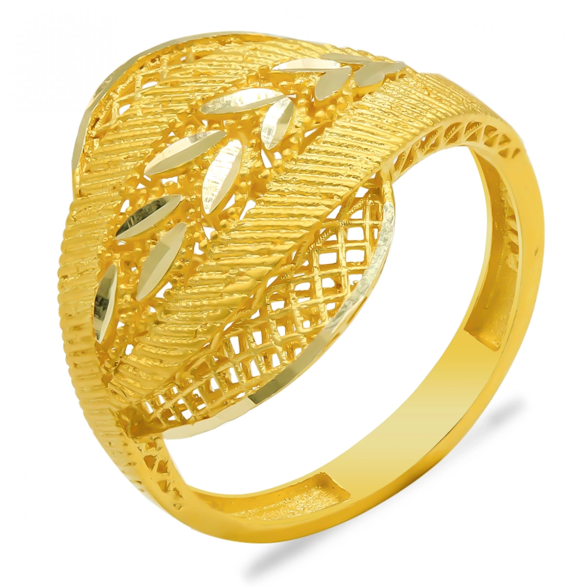 Özel Tasarım Telkari 14 Ayar Altın Yüzük