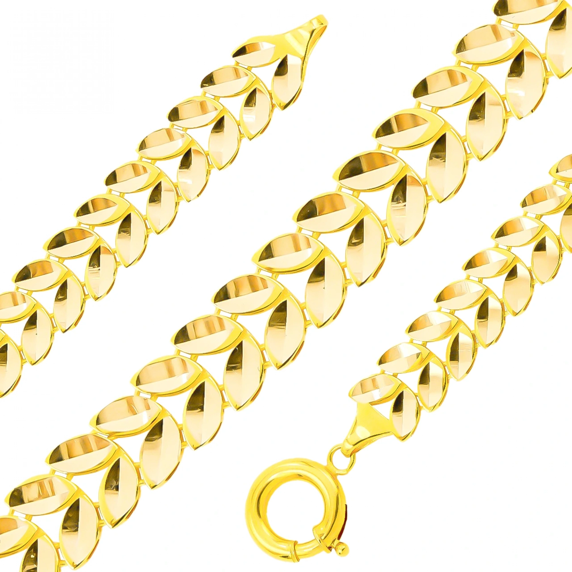 Başak 14 Ayar Altın Bileklik