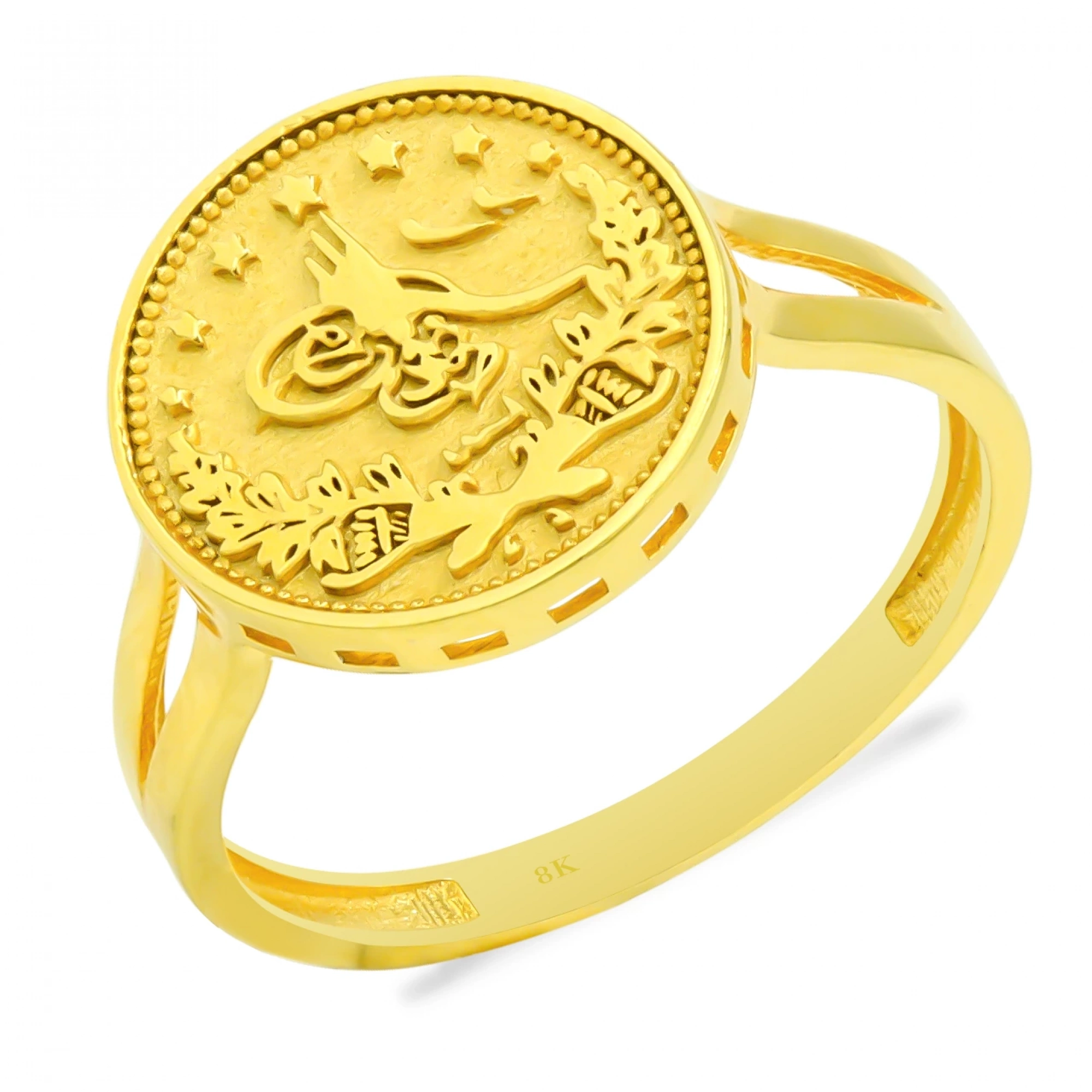Reşat 8 Ayar Altın Yüzük