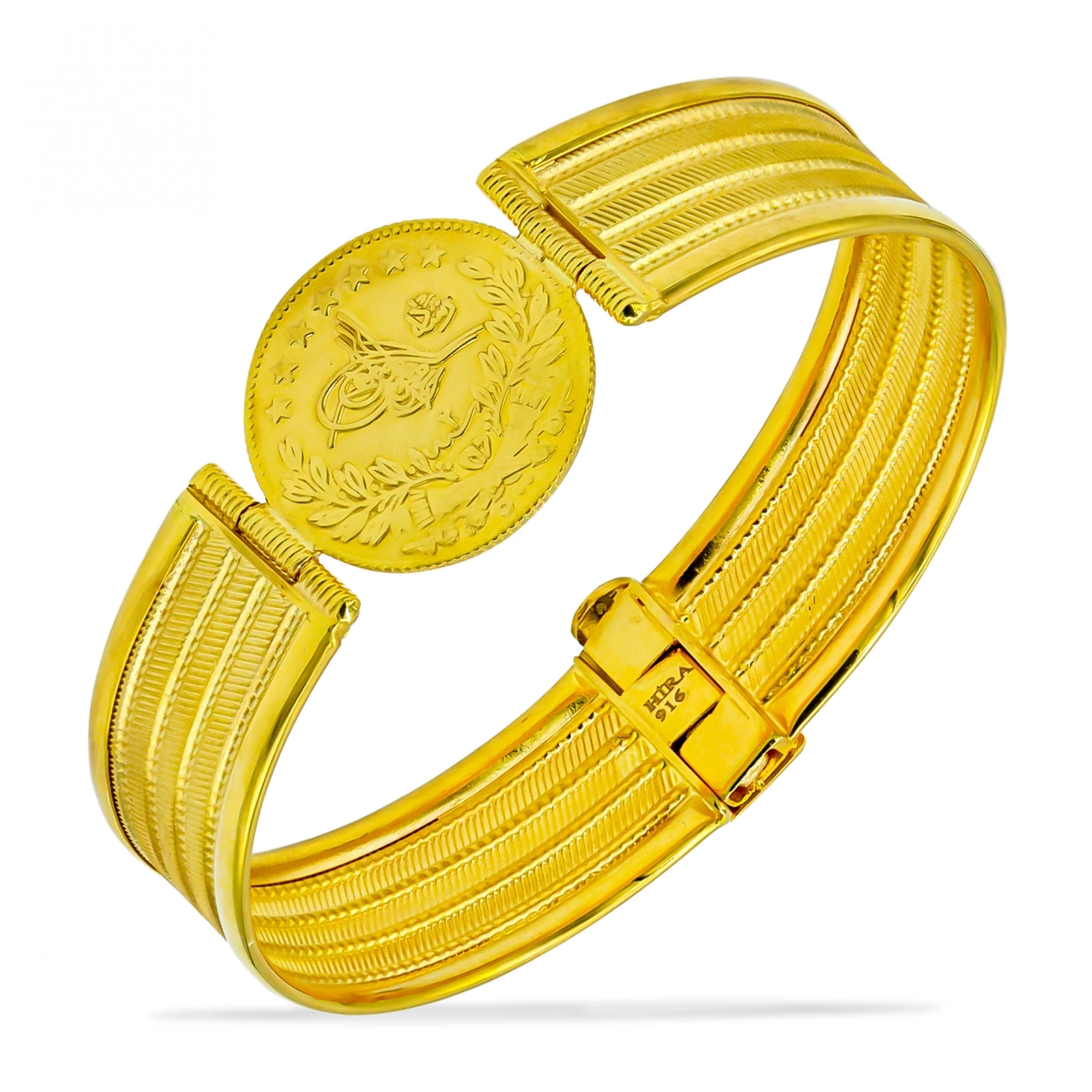 Reşat Altınlı 22 Ayar Kelepçe Bilezik