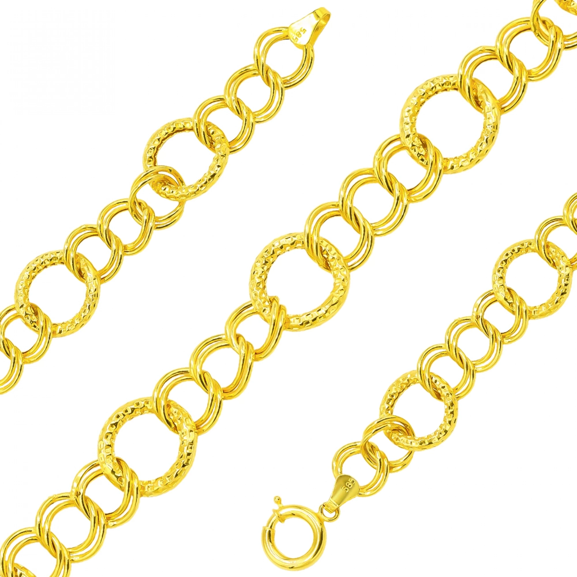 Samanyolu 14 Ayar Altın Bileklik