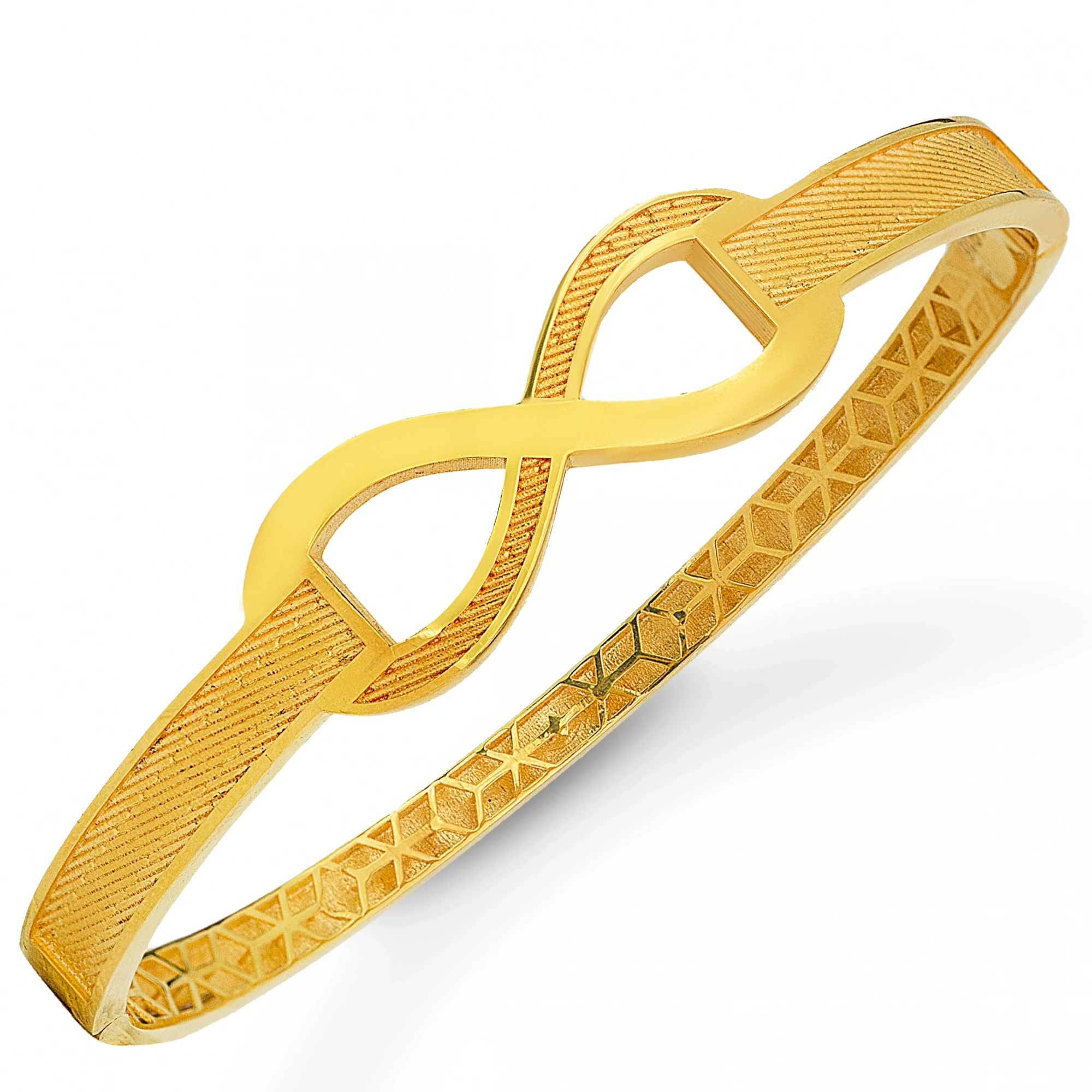 Sonsuzluk 22 Ayar Kelepçe Bilezik