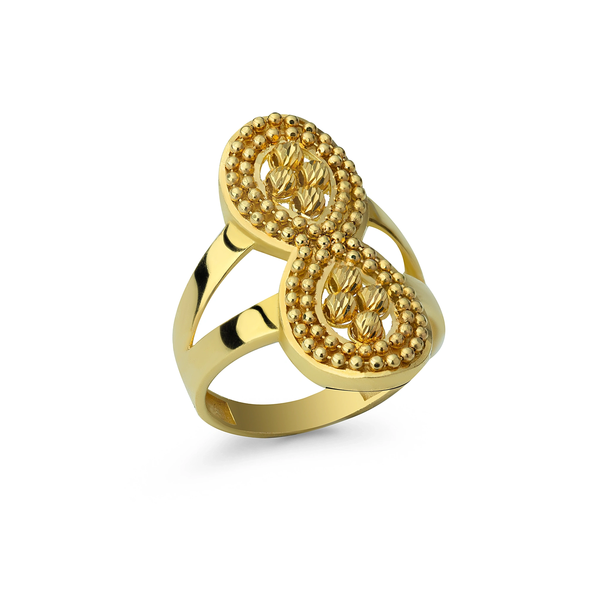 Sonsuzluk Model 22 Ayar Altın Yüzük