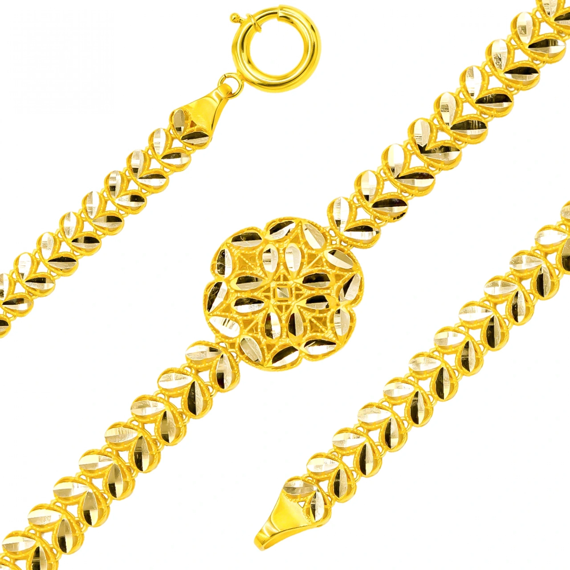 Telkari 14 Ayar Altın Bileklik