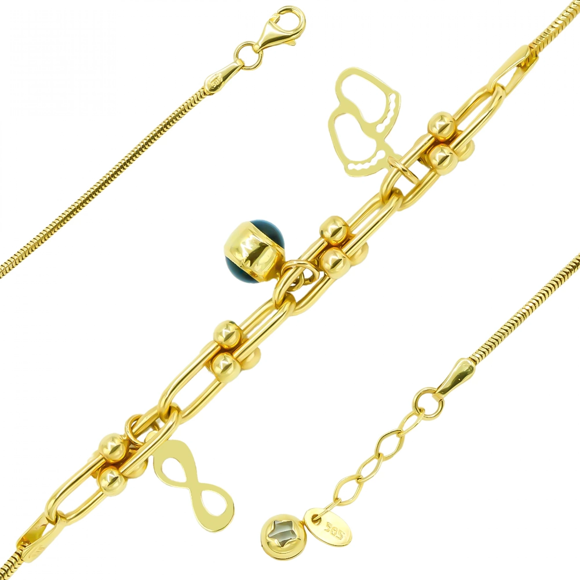 14 Ayar Altın Bileklik