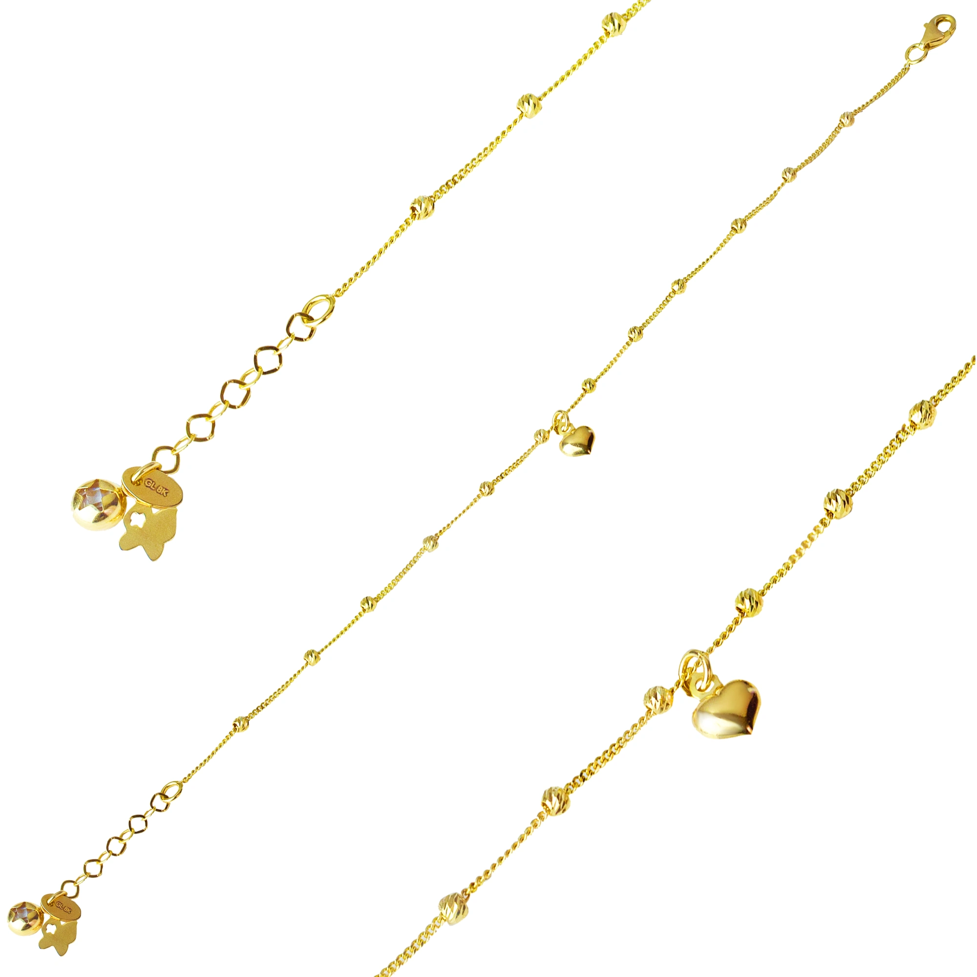 Toplu Kalpli 8 Ayar Bileklik