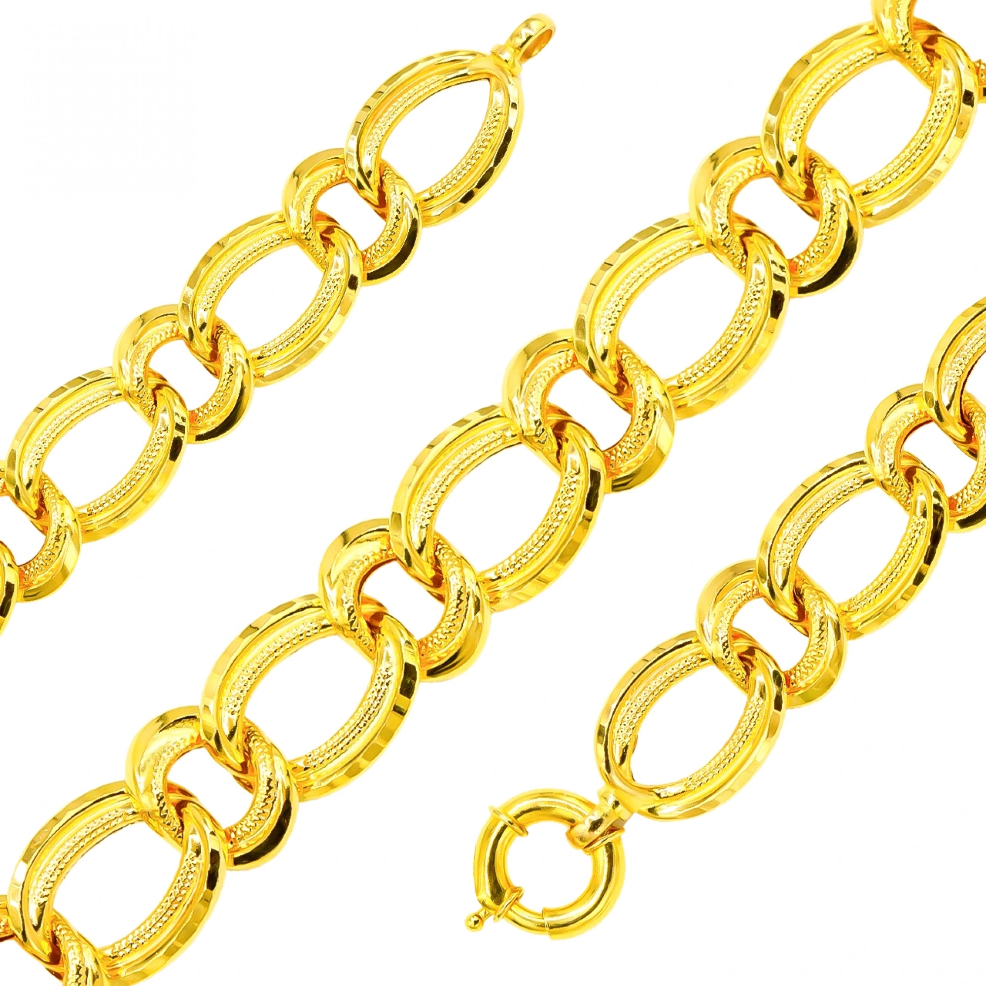 Halka 14 Ayar Altın Bileklik